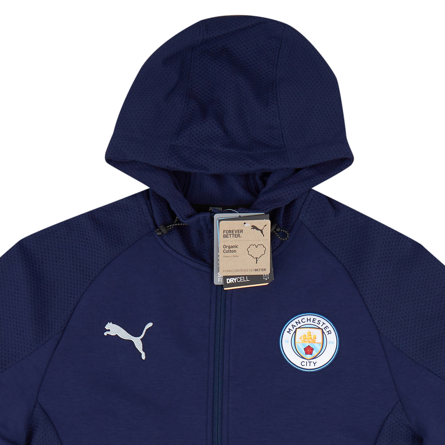 2021 22 Manchester City Puma Casuals Hooded Jacket NEW