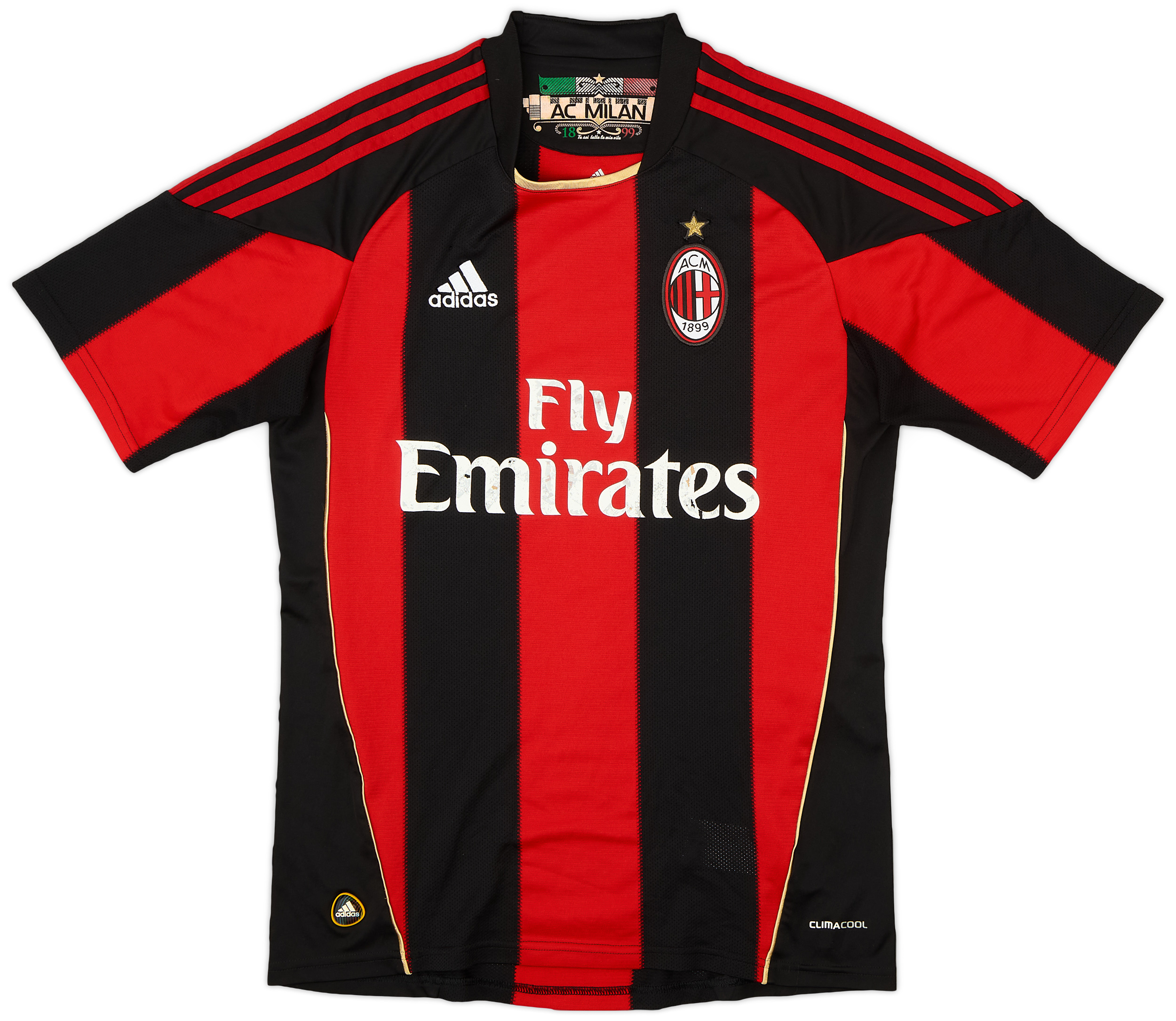 Ac Milan Home Football Shirt Sponsored By Bwin