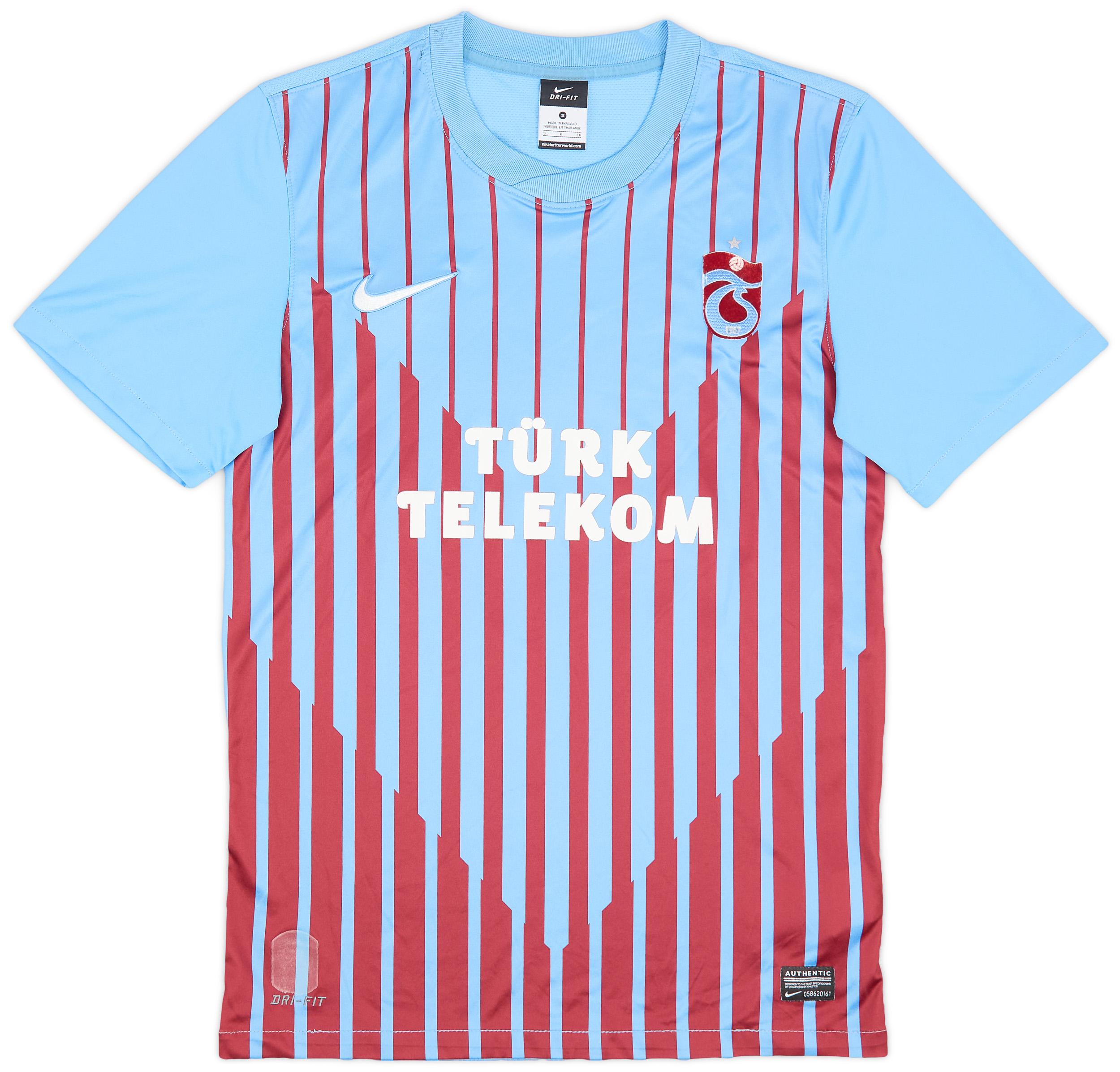 Trabzonspor Üçüncü futbol forması 2009 2010 Sponsored by Türk Telekom