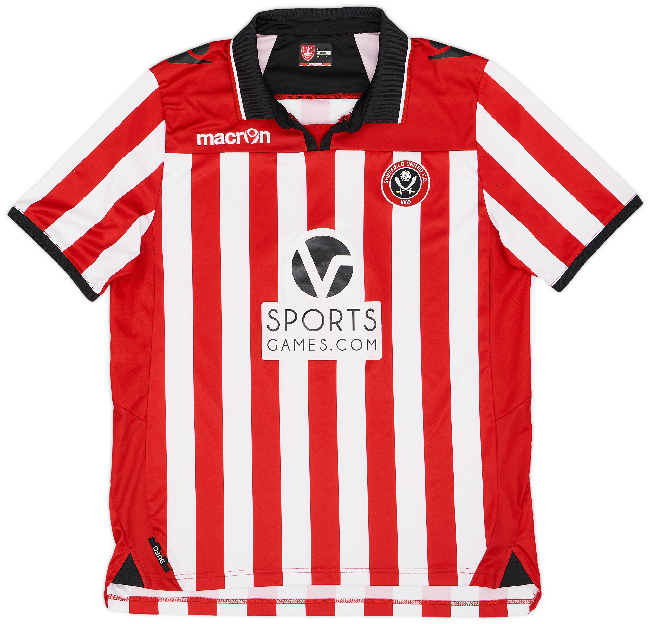 Sheffield United Home Shirt Very Good M