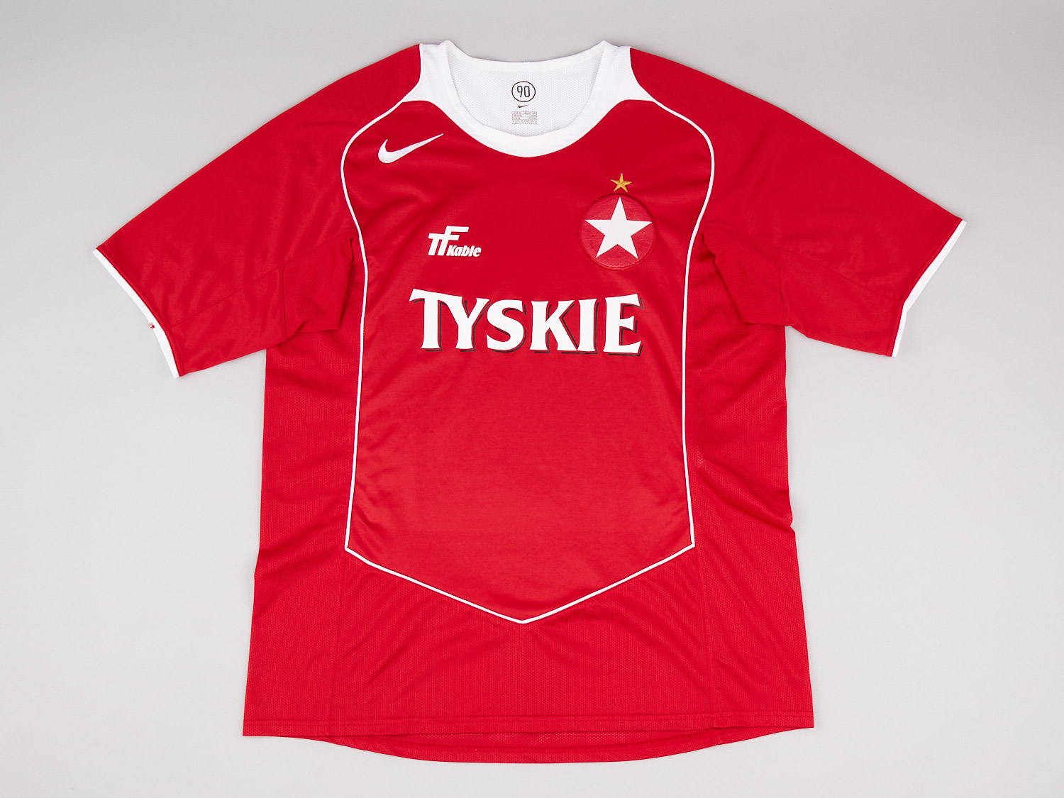 Wisla Krakow Home Football Shirt 1999 2000