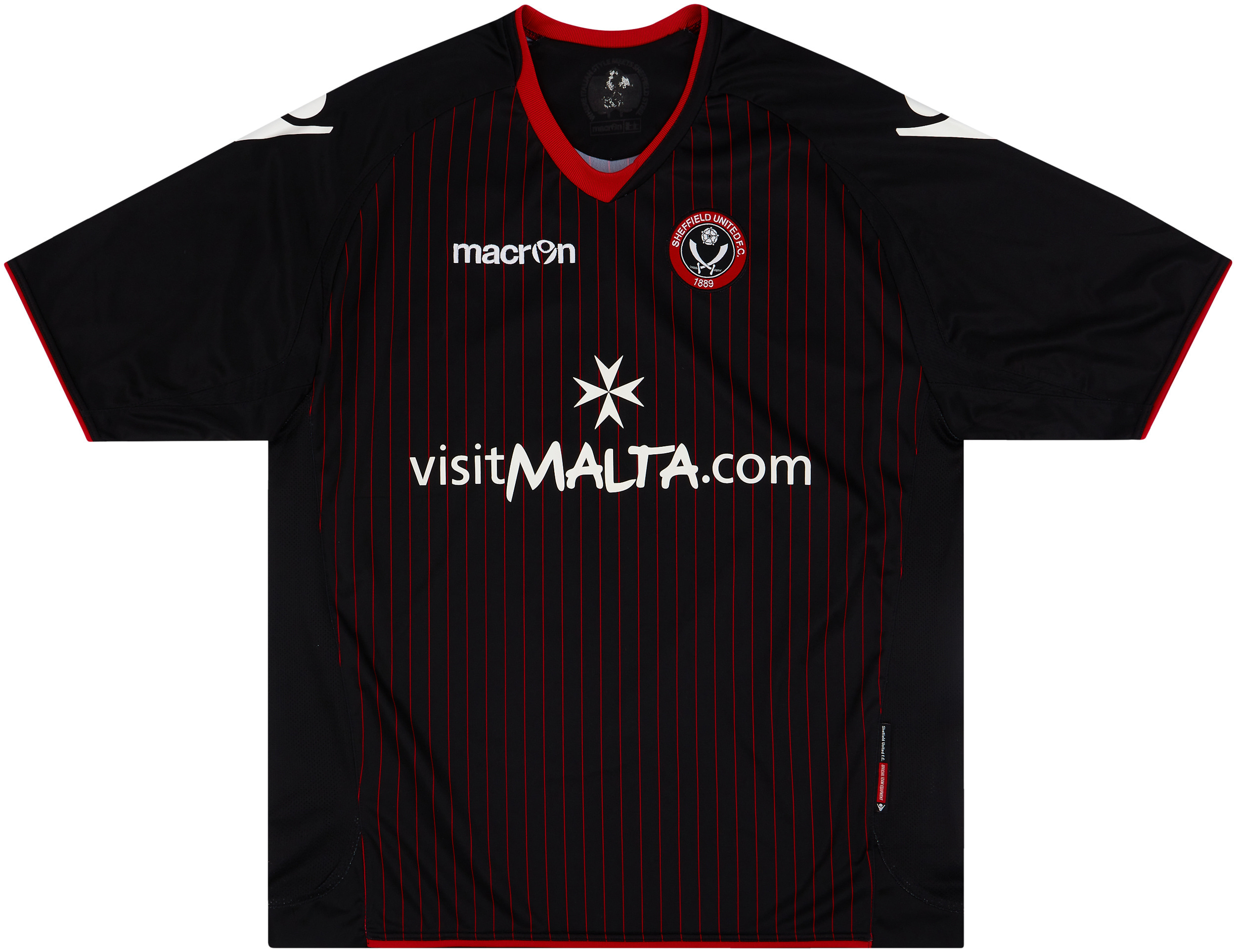 Sheffield United Away Football Shirt Sponsored By Capital One