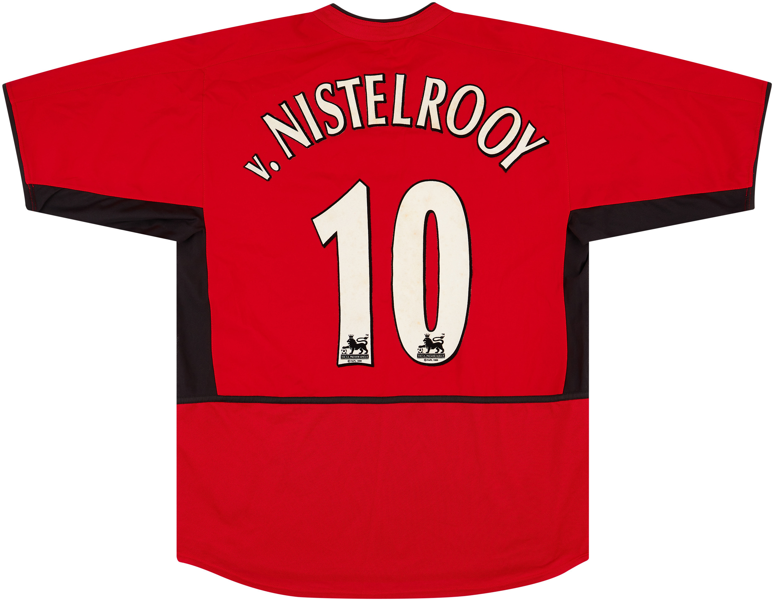 Manchester United Home Shirt V Nistelrooy Good L