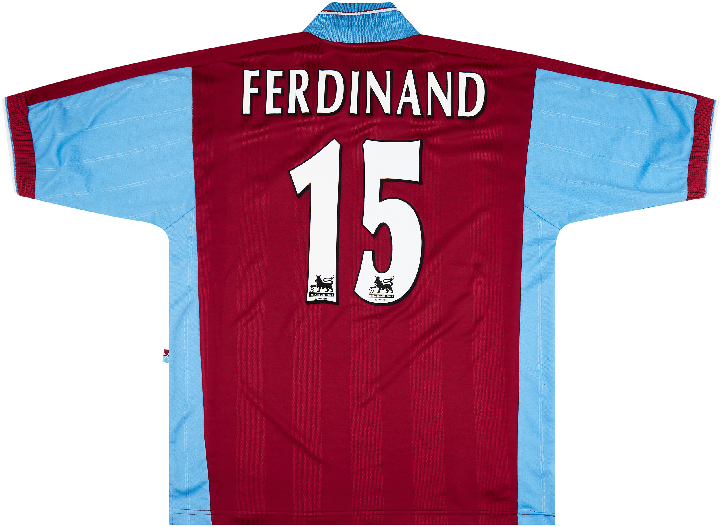 West Ham Home Shirt Ferdinand Xl