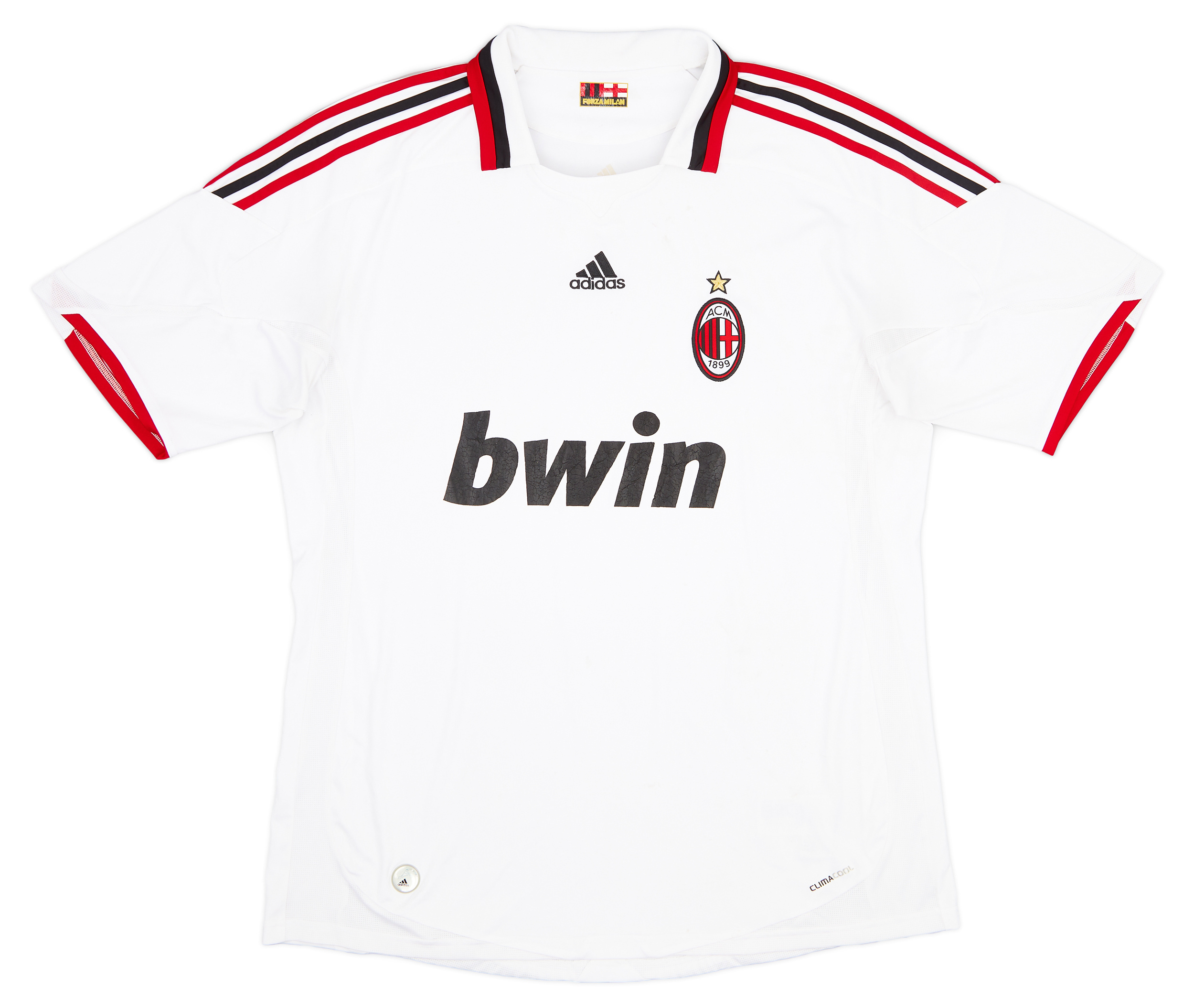 Ac Milan Home Football Shirt Sponsored By Emirates