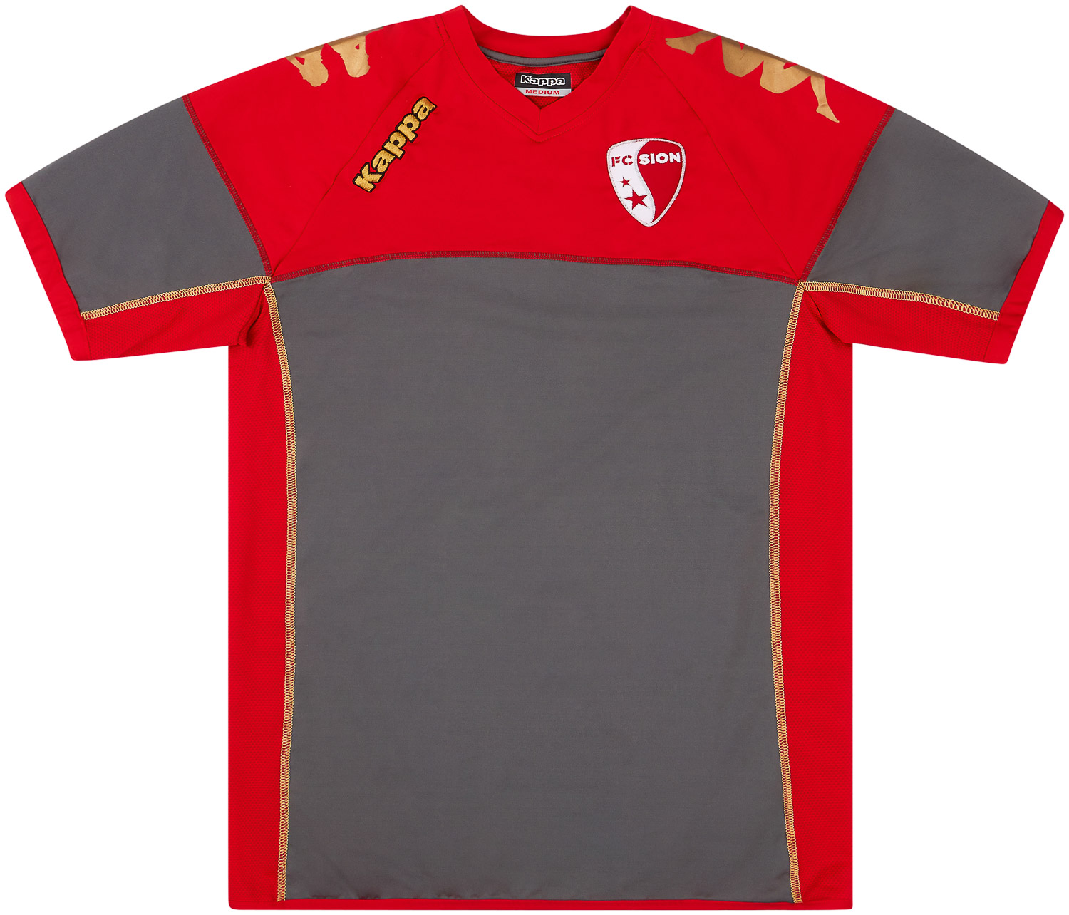 2009 11 FC Sion Kappa Training Shirt Very Good M