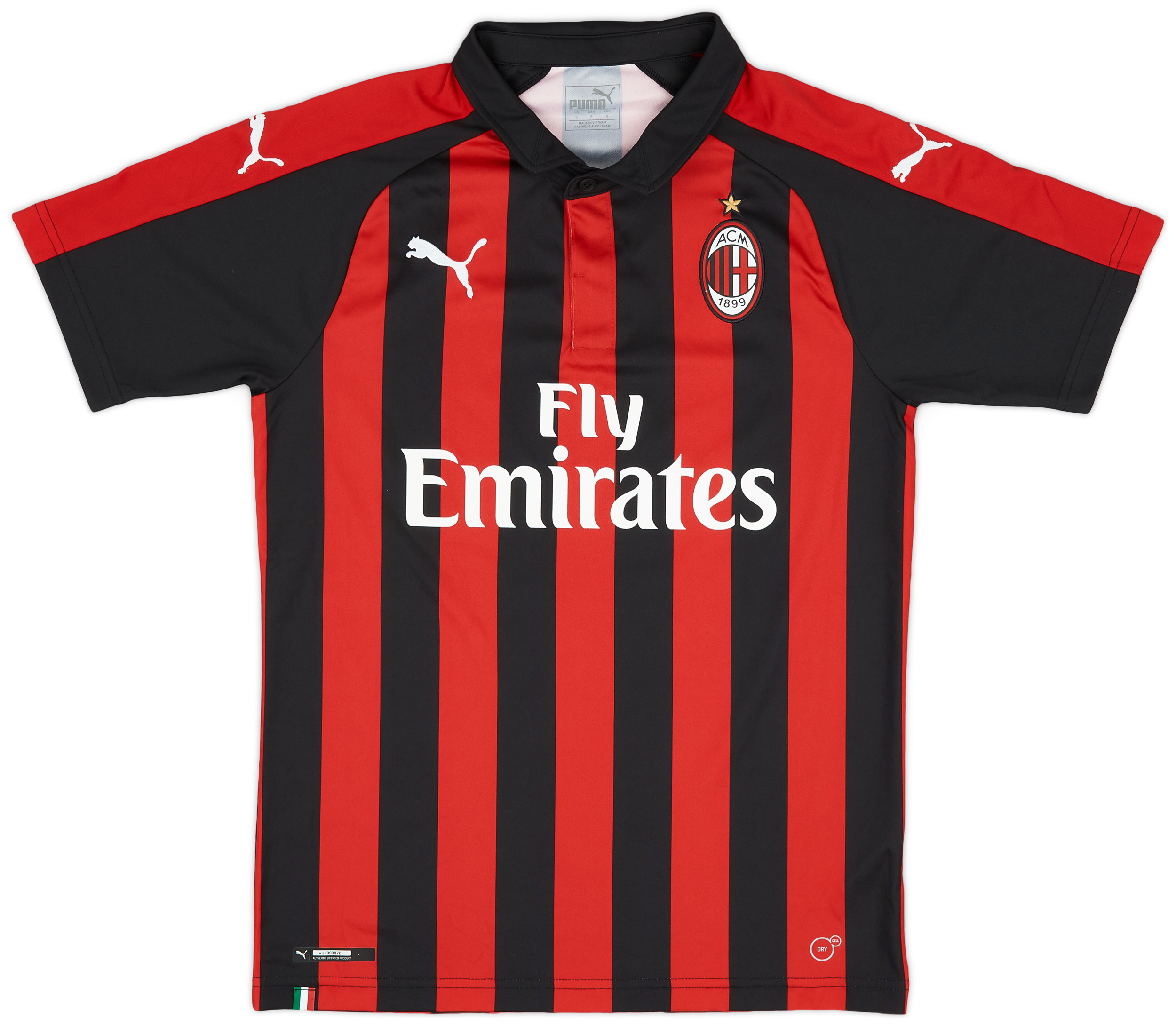 Ac Milan Goalkeeper Football Shirt Sponsored By Emirates