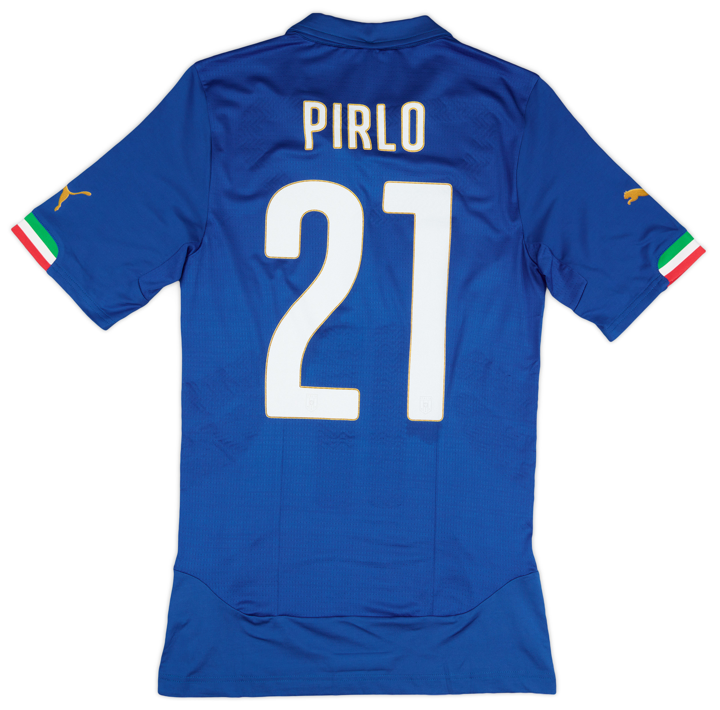 2014 15 Italy Player Issue Home Shirt ACTV Fit Pirlo 21 NEW L