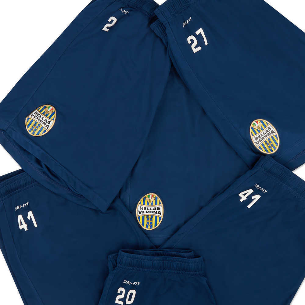 2015-16 Hellas Verona Player Issue Training Shorts # *As New*