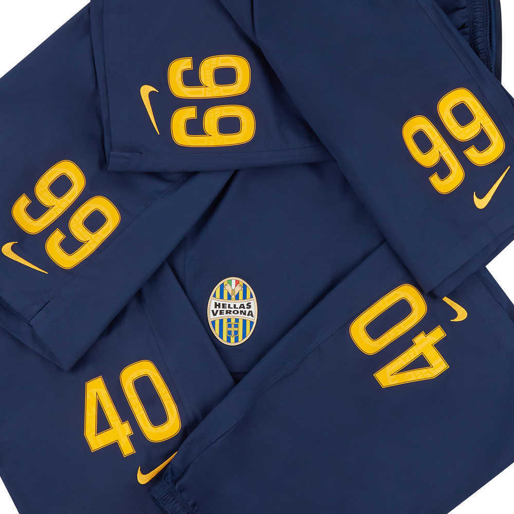 2014-15 Hellas Verona Match Issue Home Shorts # *As New*