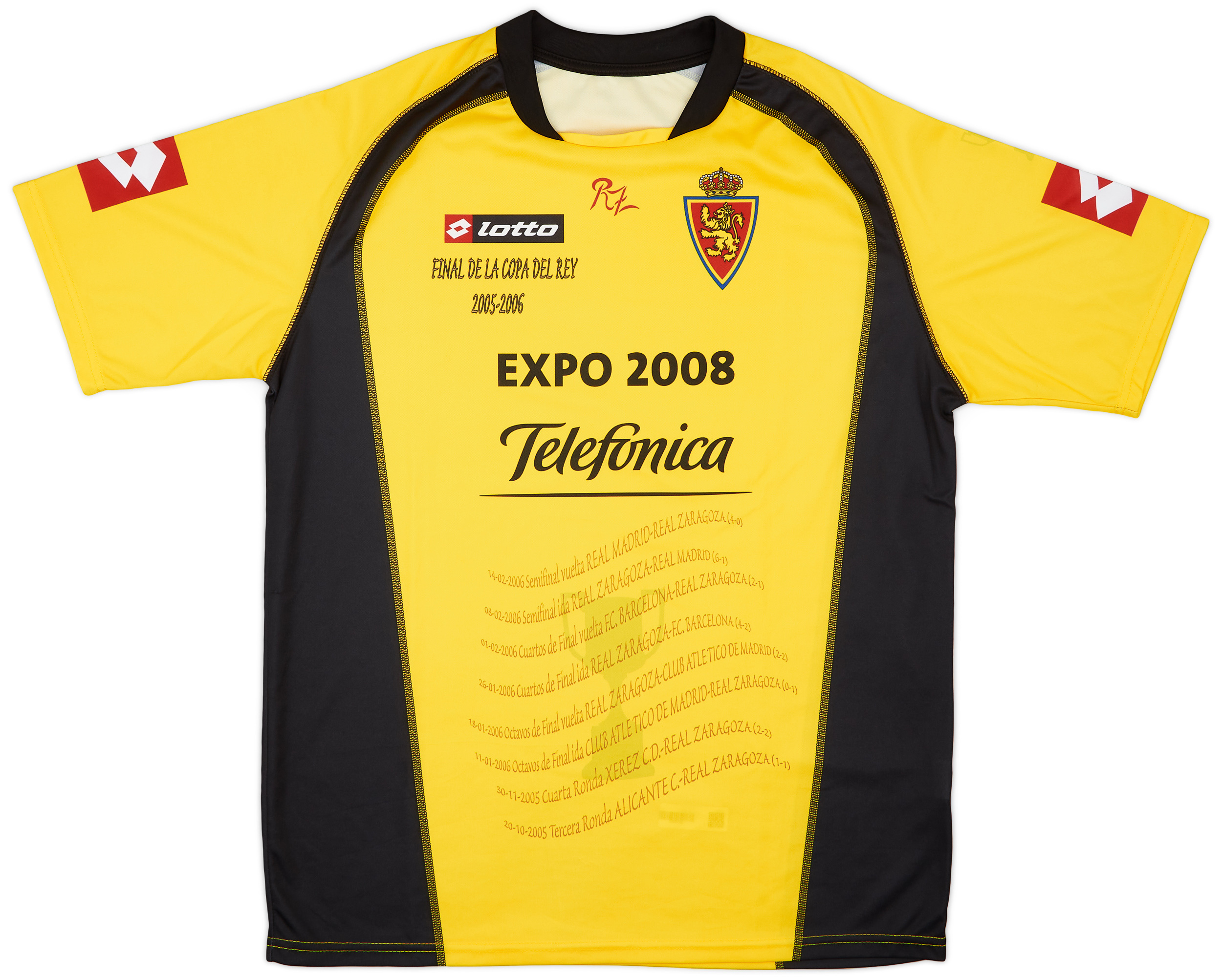 2005-06 Real Zaragoza 'Copa Del Rey Final 2005-06' Third Shirt - 9/10 - ()