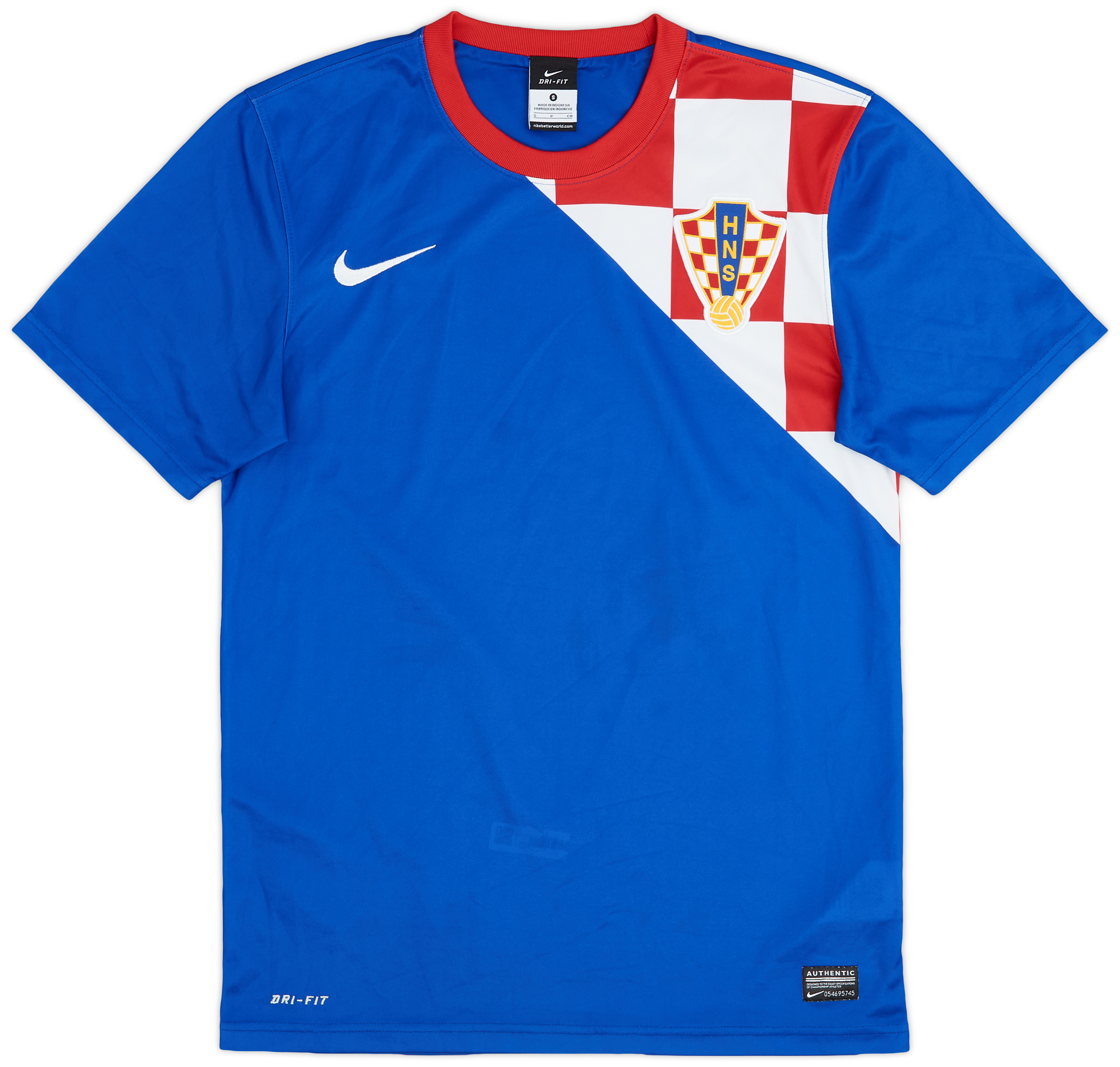 2012-14 Croatia Basic Away Shirt - 10/10 - ()