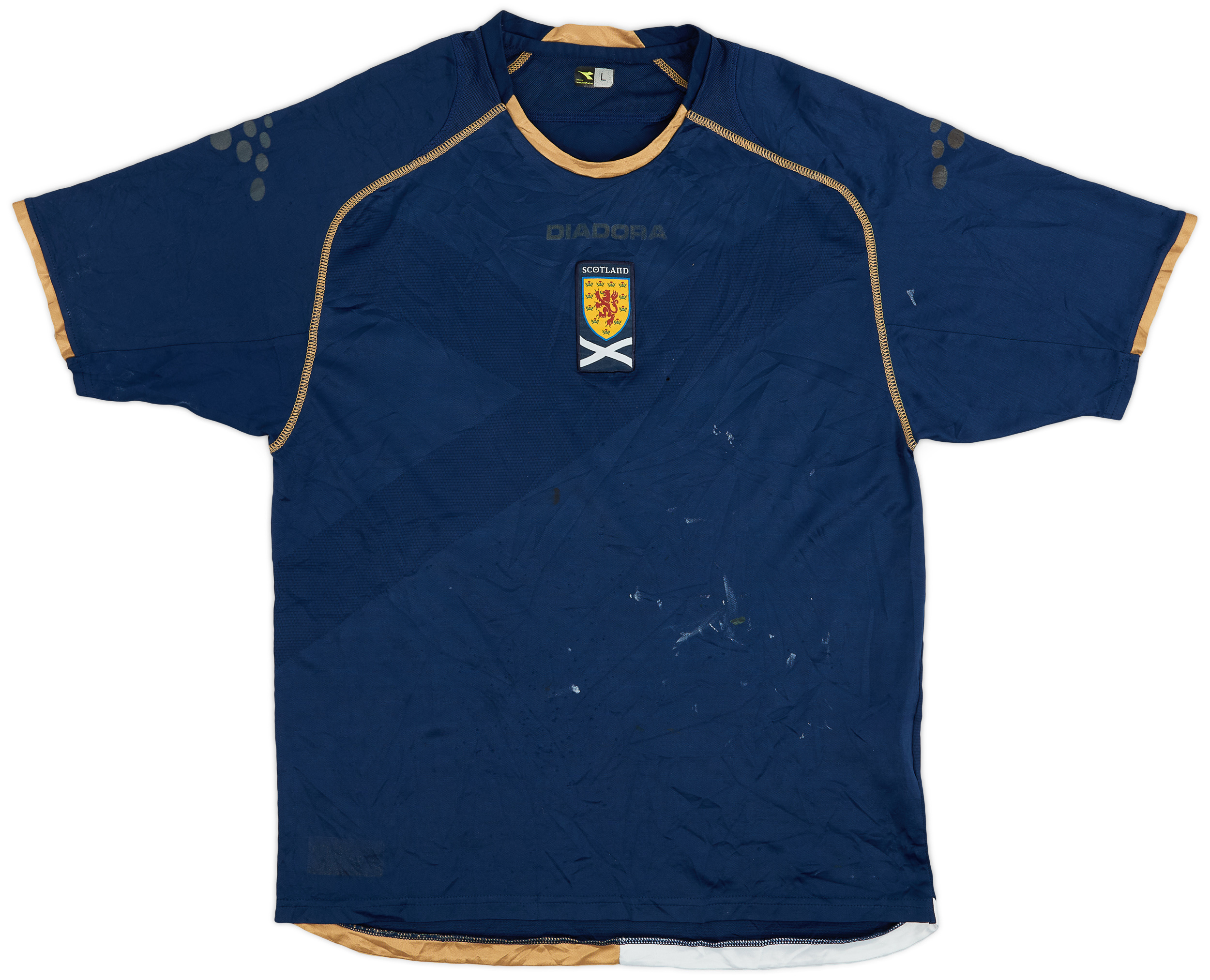 2007-08 Scotland Home Shirt - 3/10 - ()