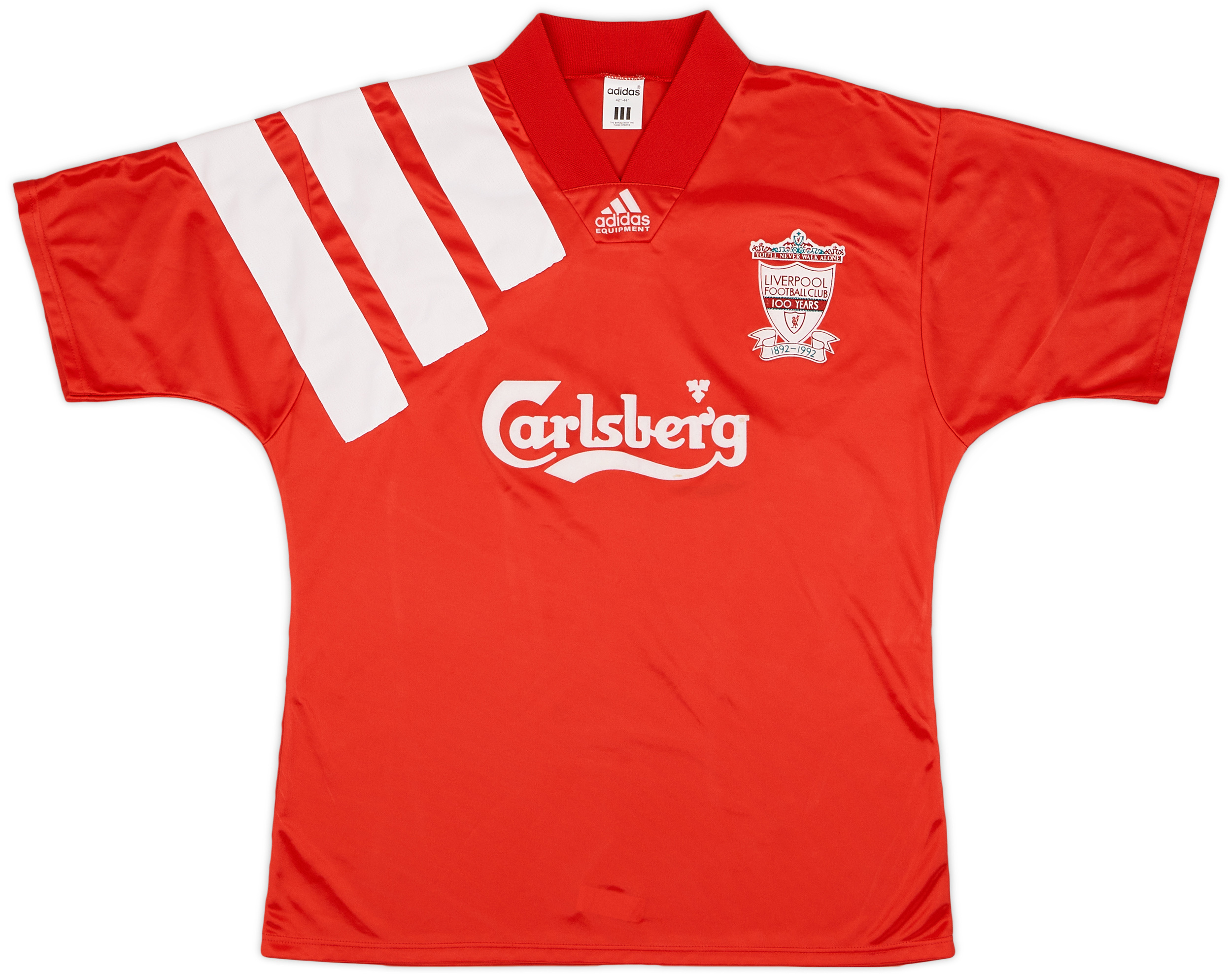 1992-93 Liverpool Centenary Home Shirt - 6/10 - ()
