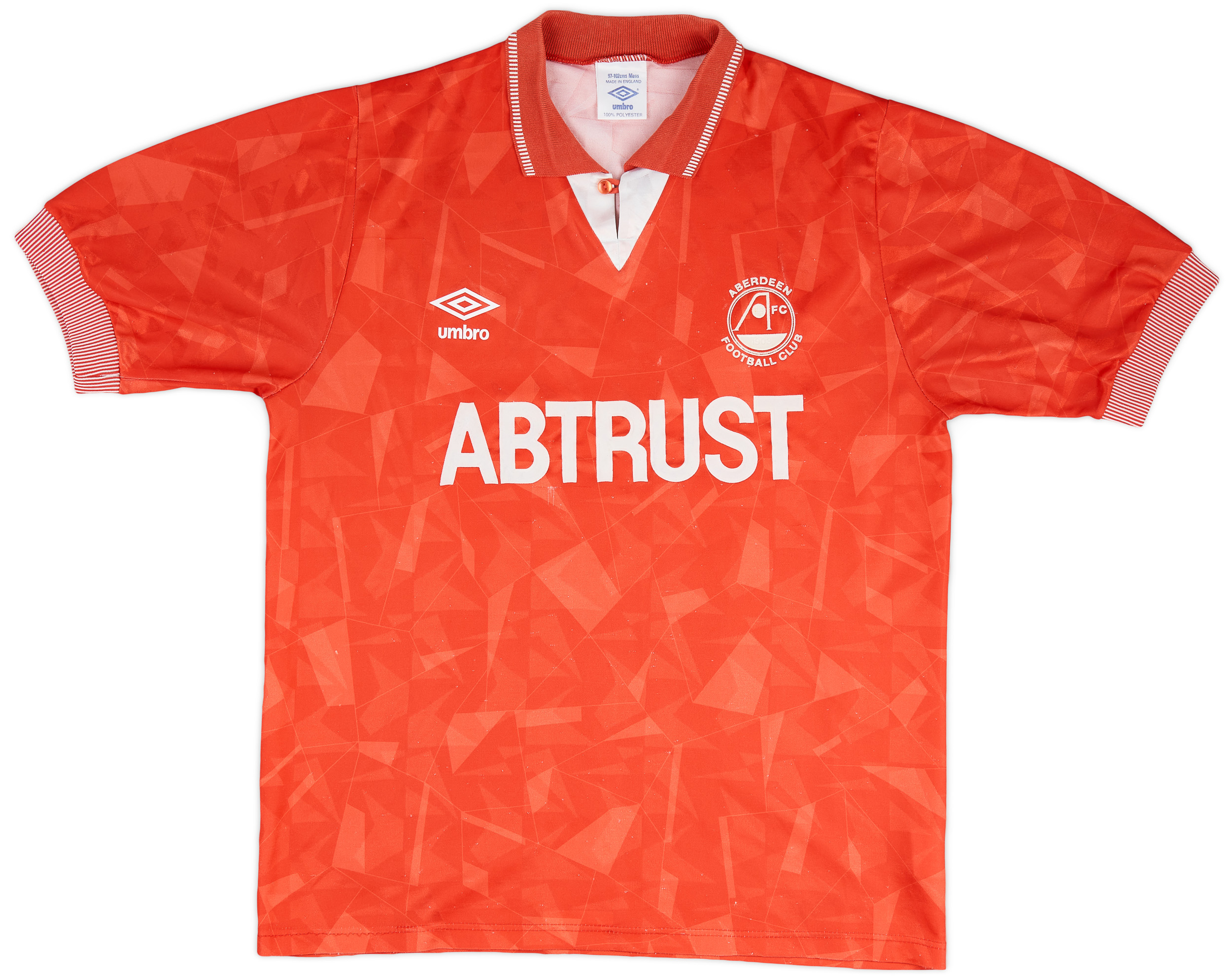 1990-91 Aberdeen Home Shirt - 8/10 - ()