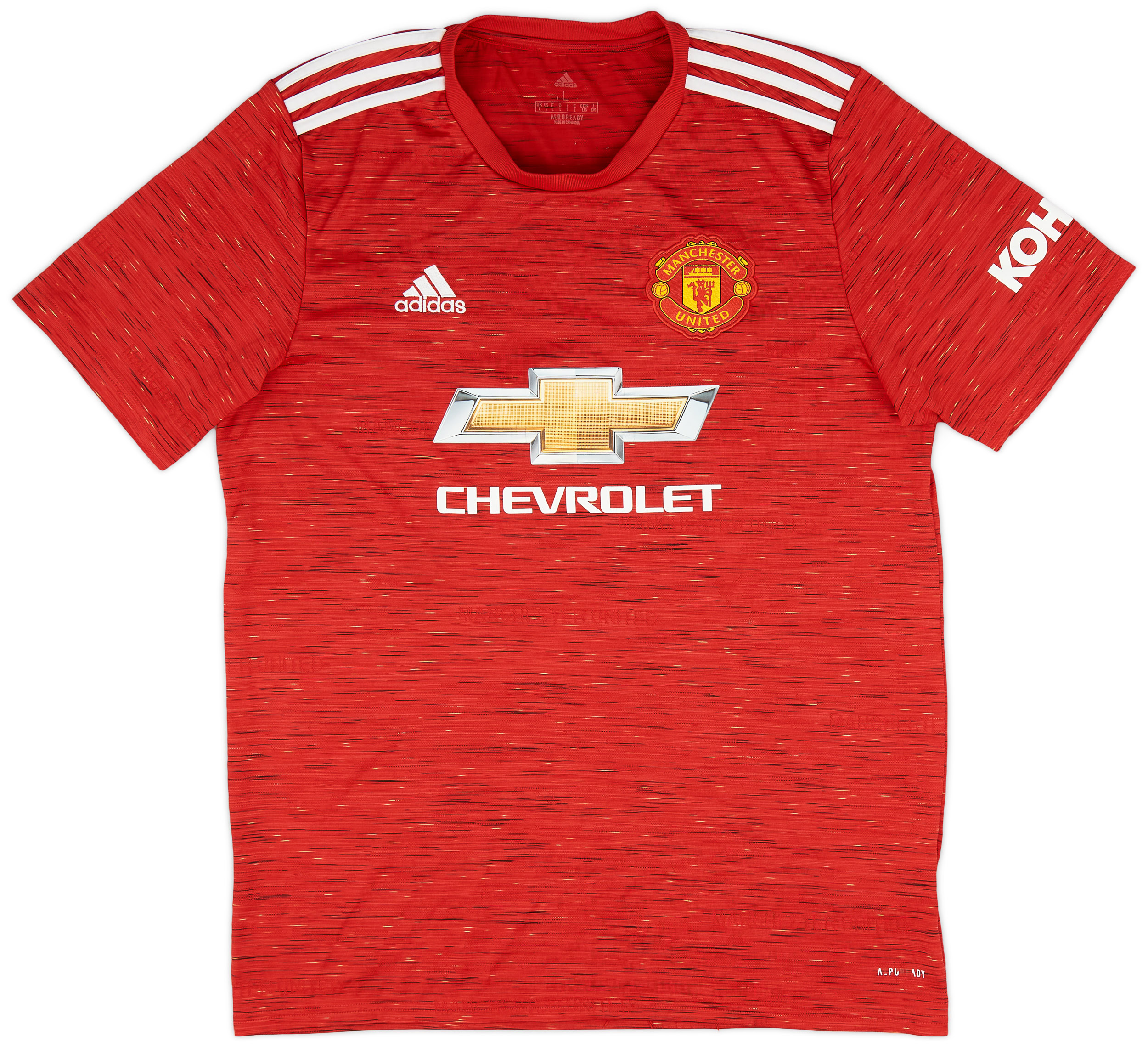 2020-21 Manchester United Home Shirt - 6/10 - ()