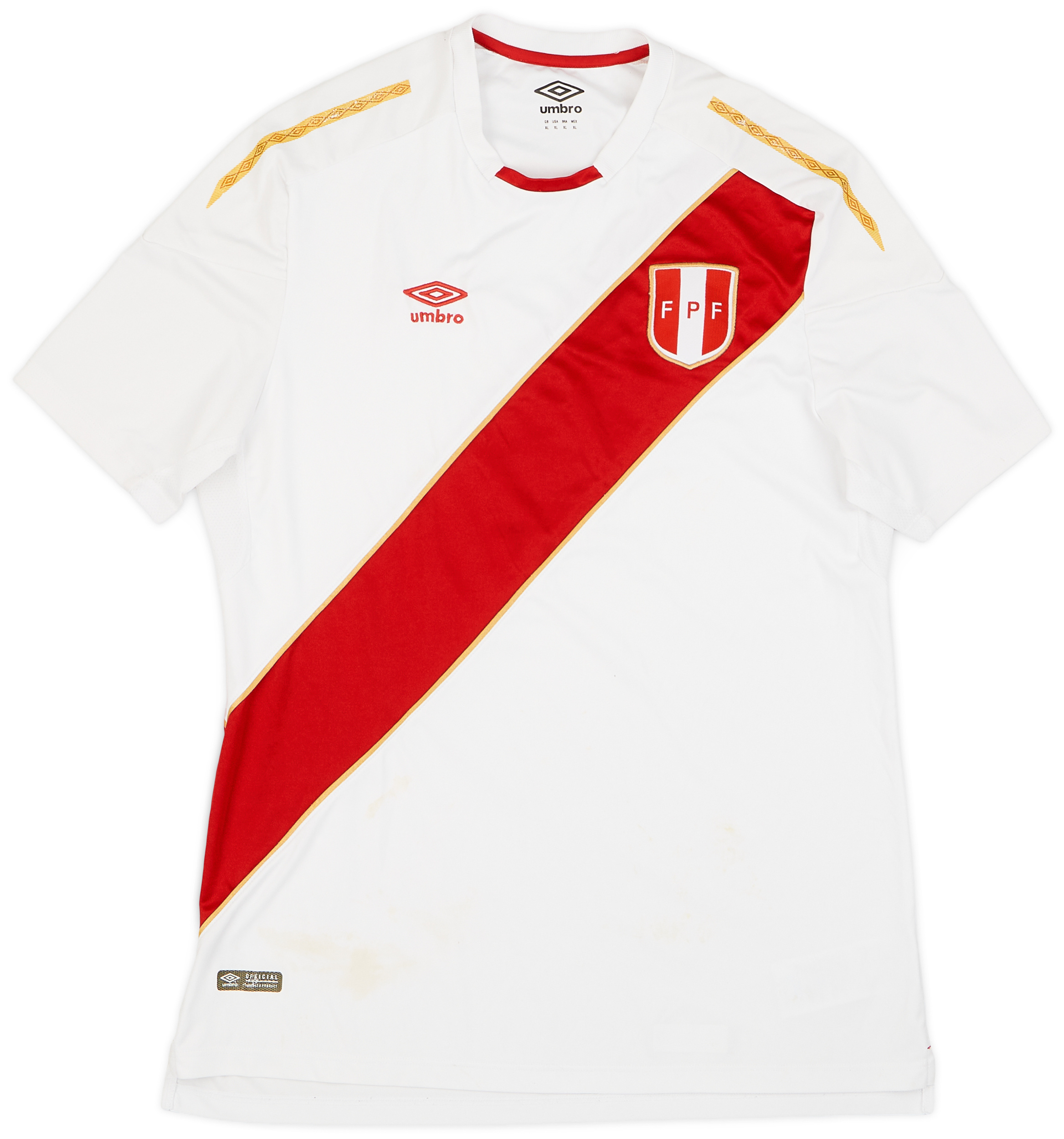 2018 Peru Home Shirt - 6/10 - ()