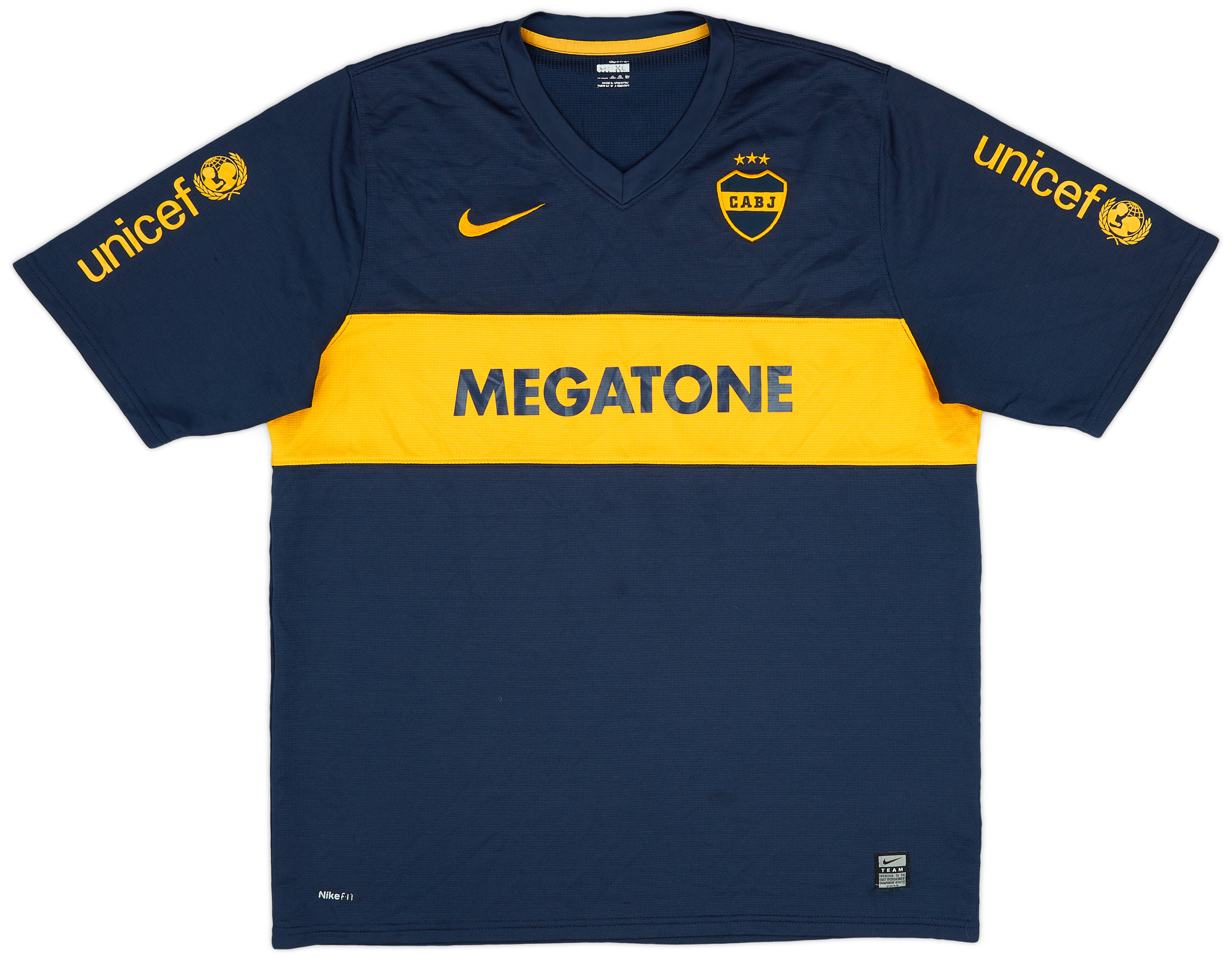 2007-08 Boca Juniors Home Shirt - 9/10 - ()