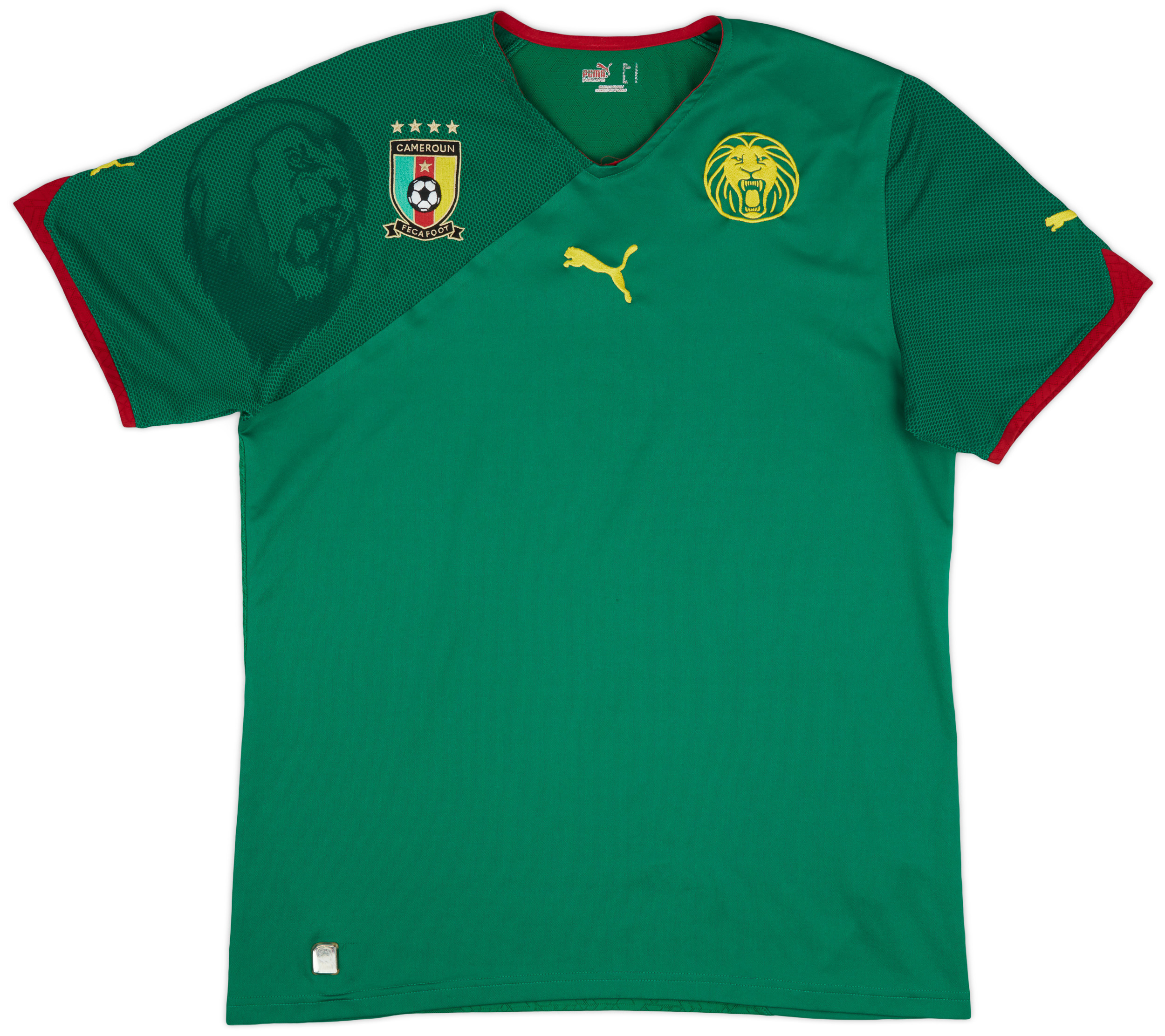 2010-11 Cameroon Home Shirt - 8/10 - ()