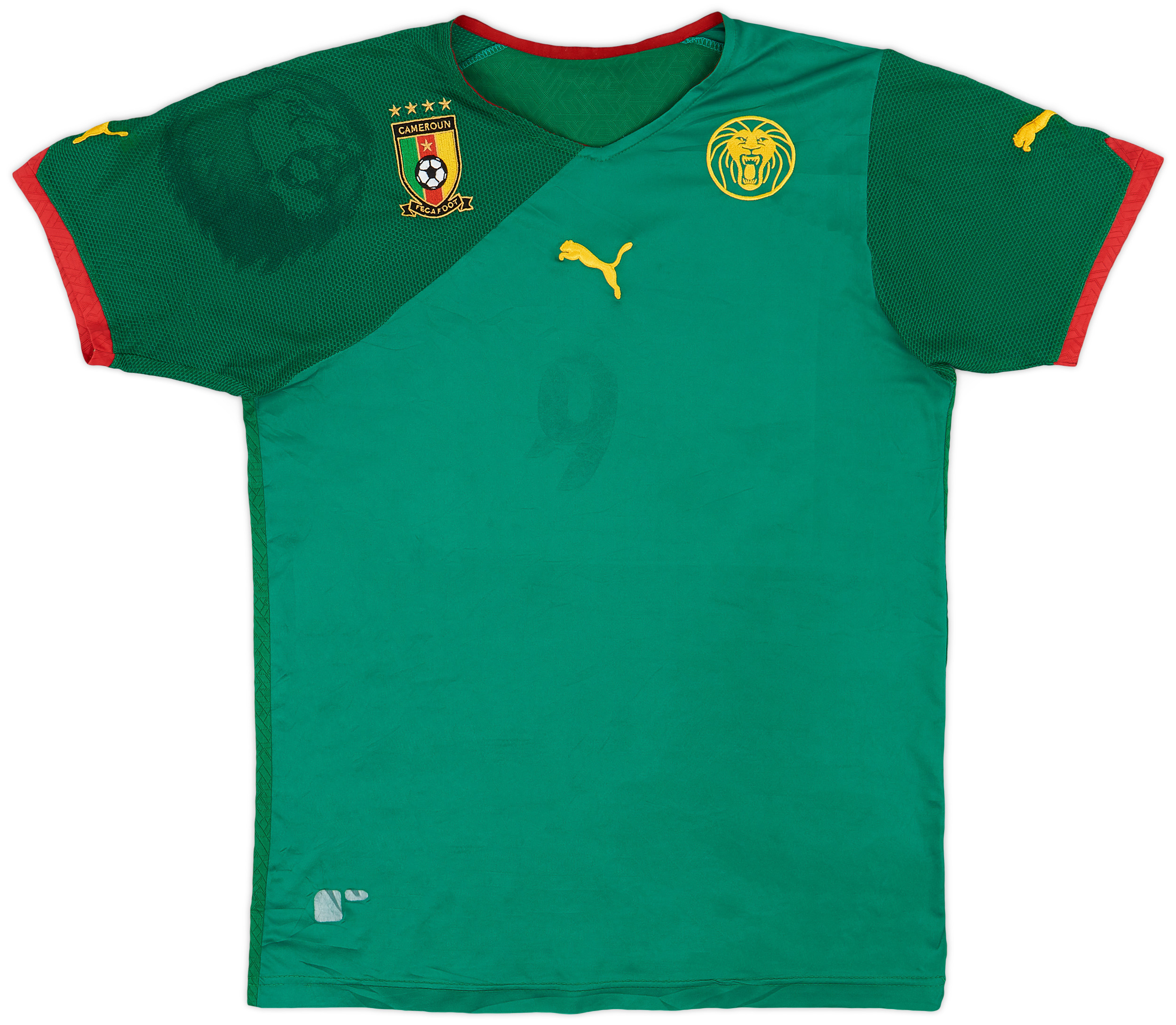 2010-11 Cameroon Home Shirt - 5/10 - ()