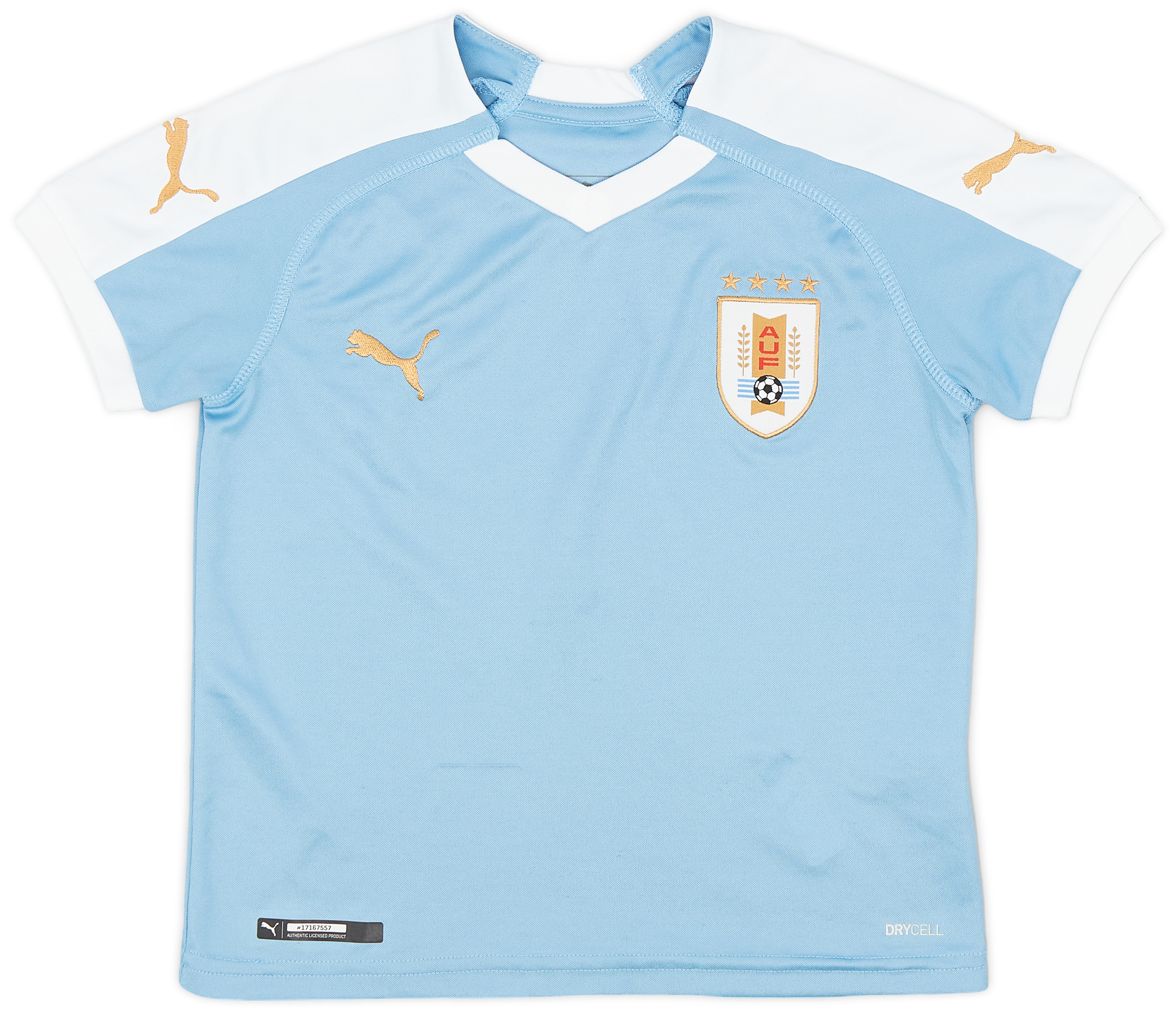 2019-21 Uruguay Home Shirt - 8/10 - (5-6Y)