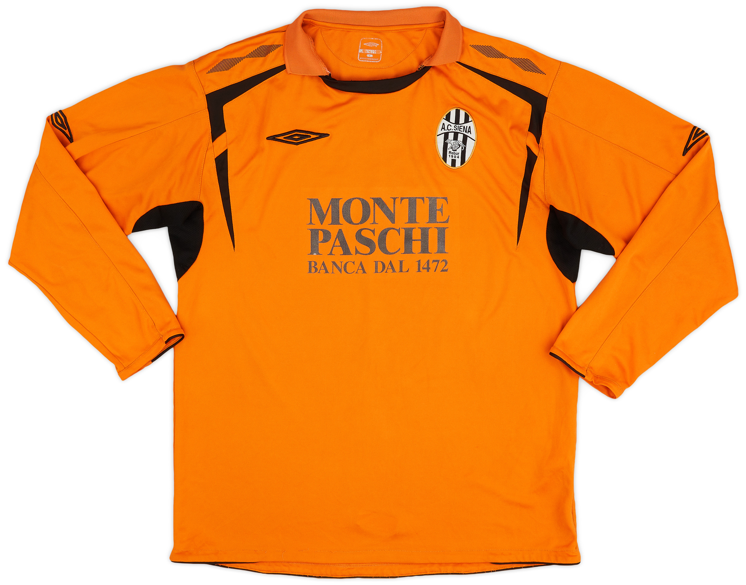 2007-08 Siena Away Shirt #4 - 8/10 - ()