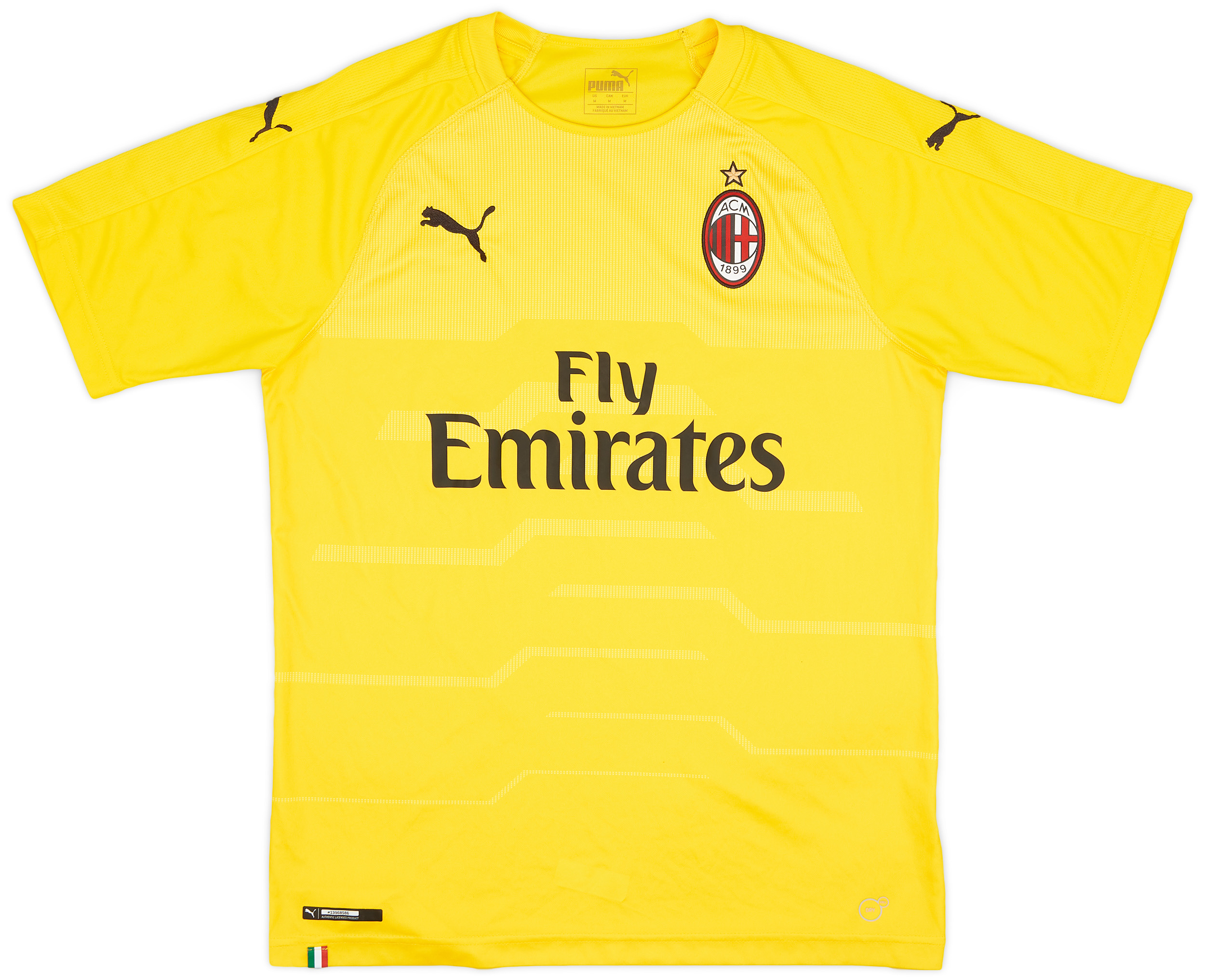 2018-19 AC Milan GK Shirt - 8/10 - ()