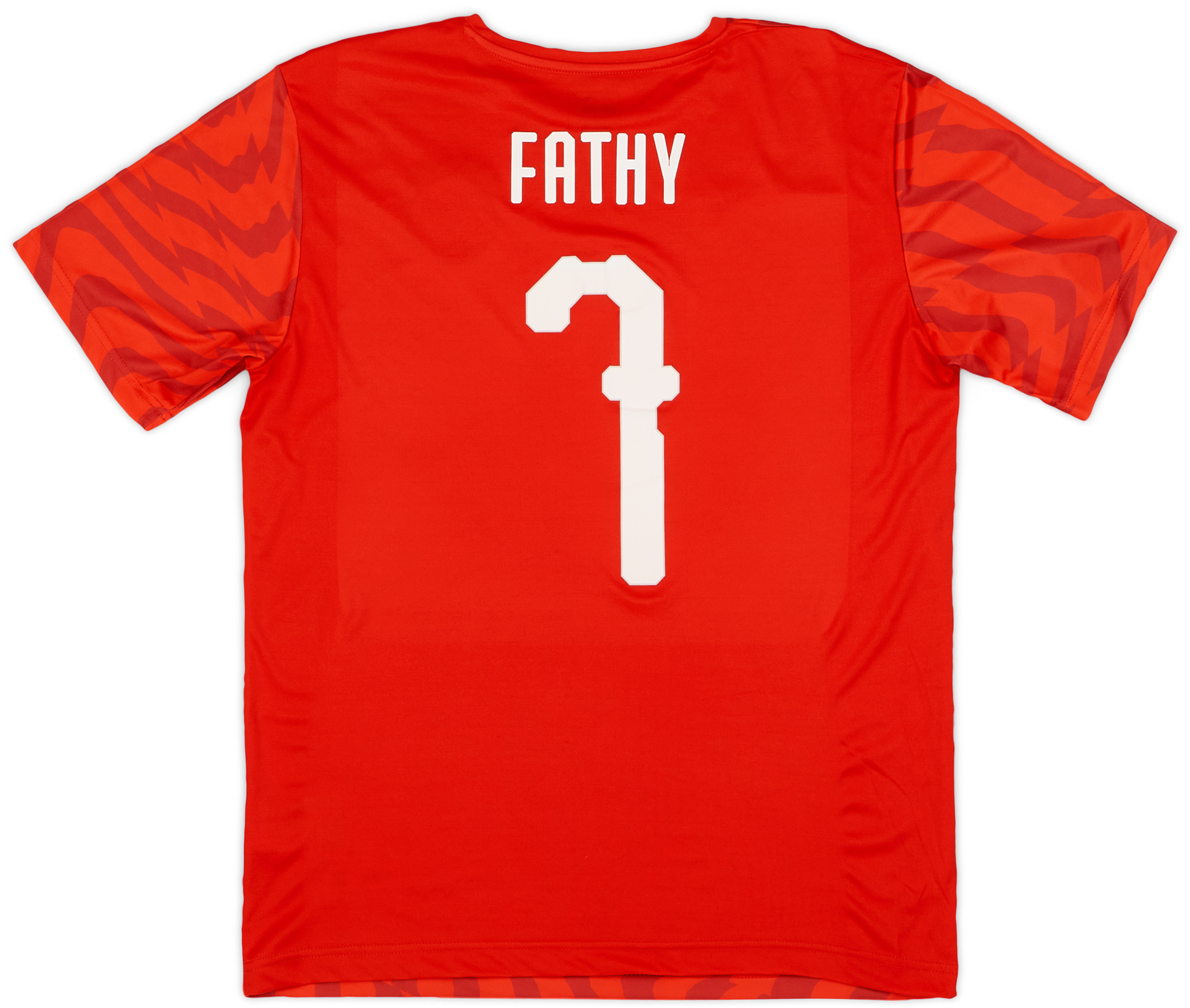 2019-20 Egypt Home Shirt Fathy #7 - 9/10 - ()