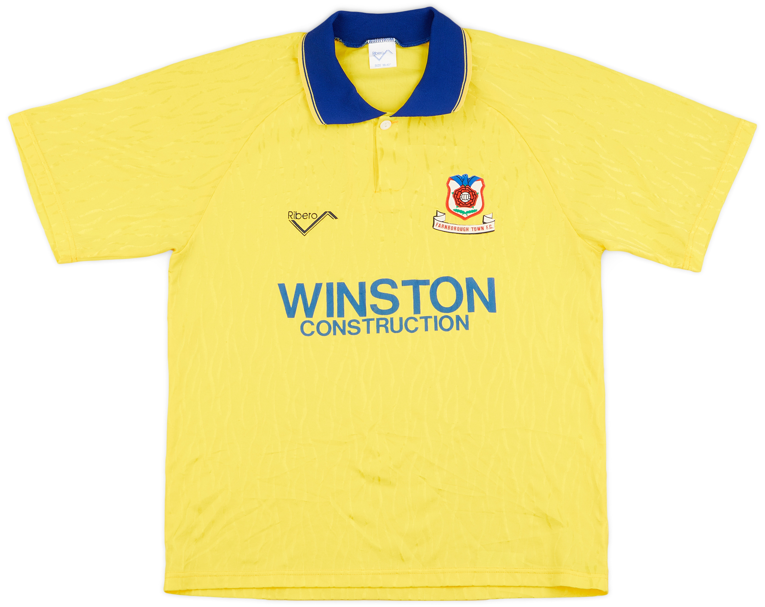 1989-90 Farnborough Town Home Shirt - 9/10 - ()