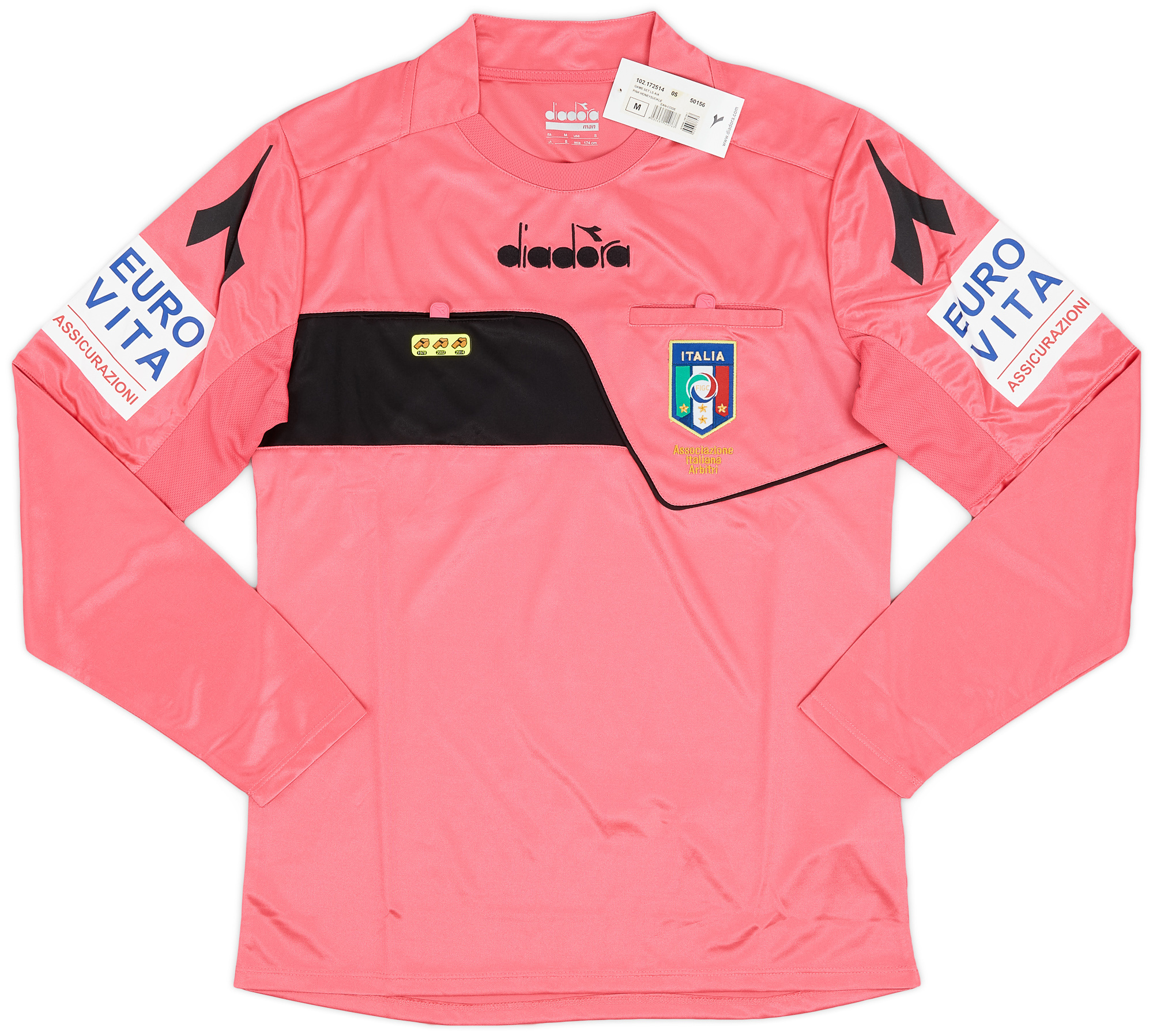 2017-18 Italy Diadora Referee Shirt ()