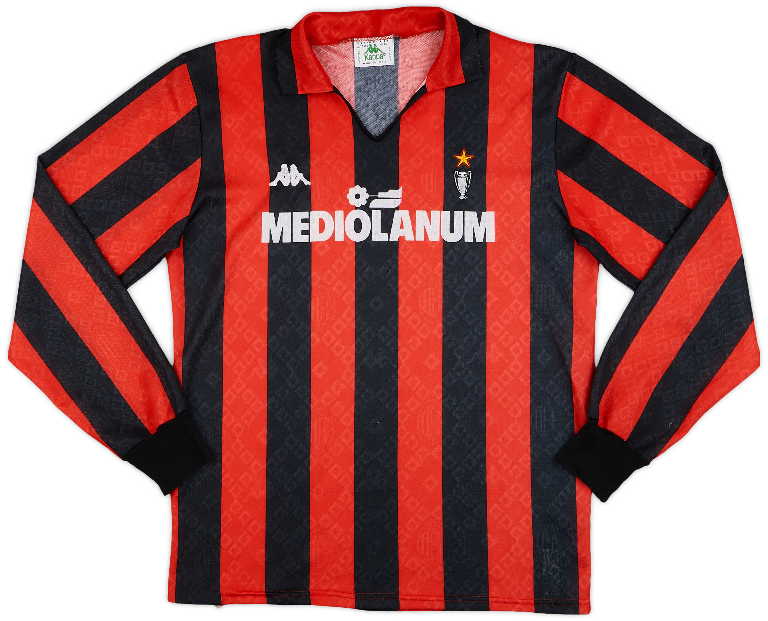 1989-90 AC Milan Home Shirt - 9/10 - ()
