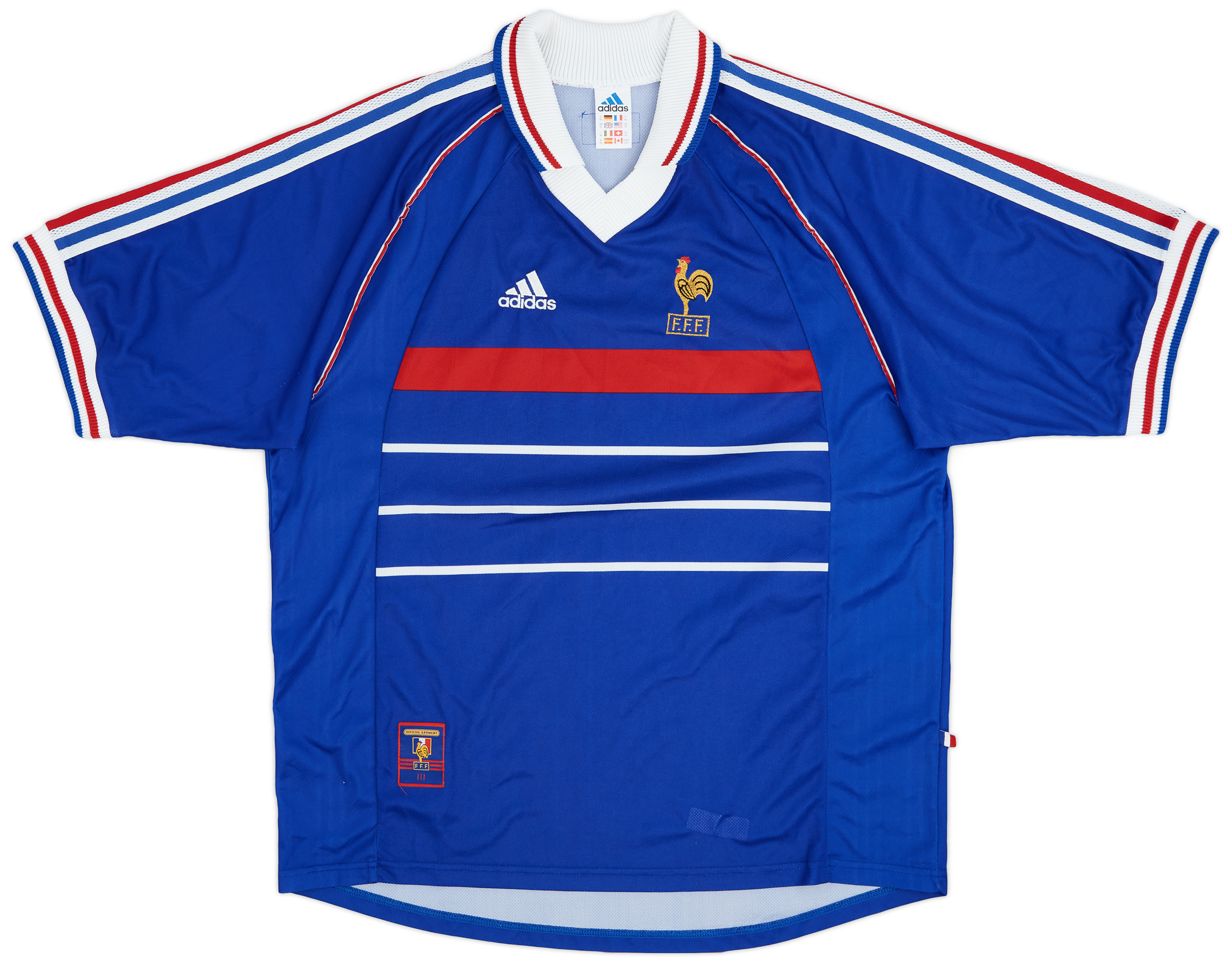 1998-00 France Home Shirt - 10/10 - ()