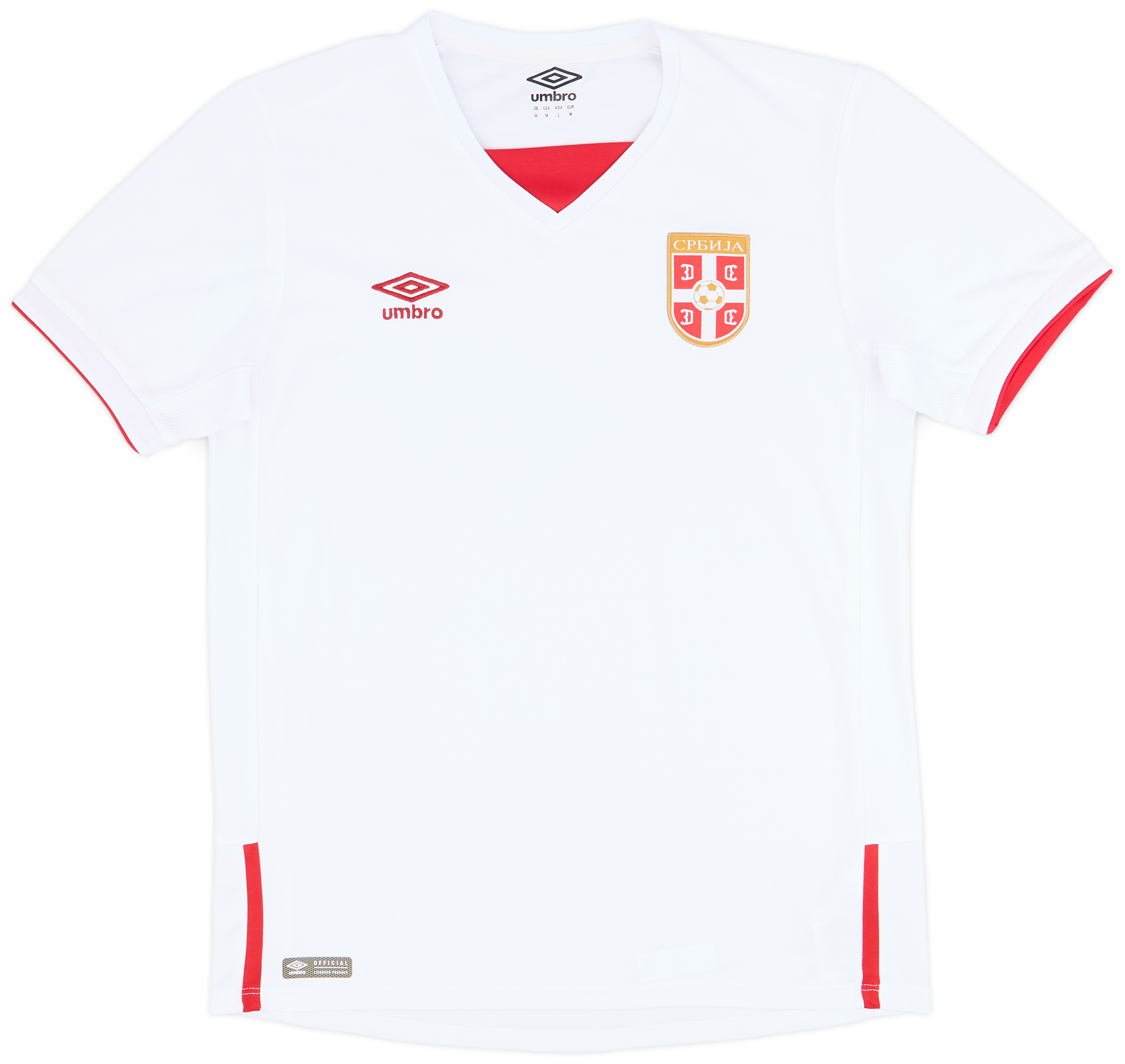 2016-18 Serbia Away Shirt - 9/10 - ()
