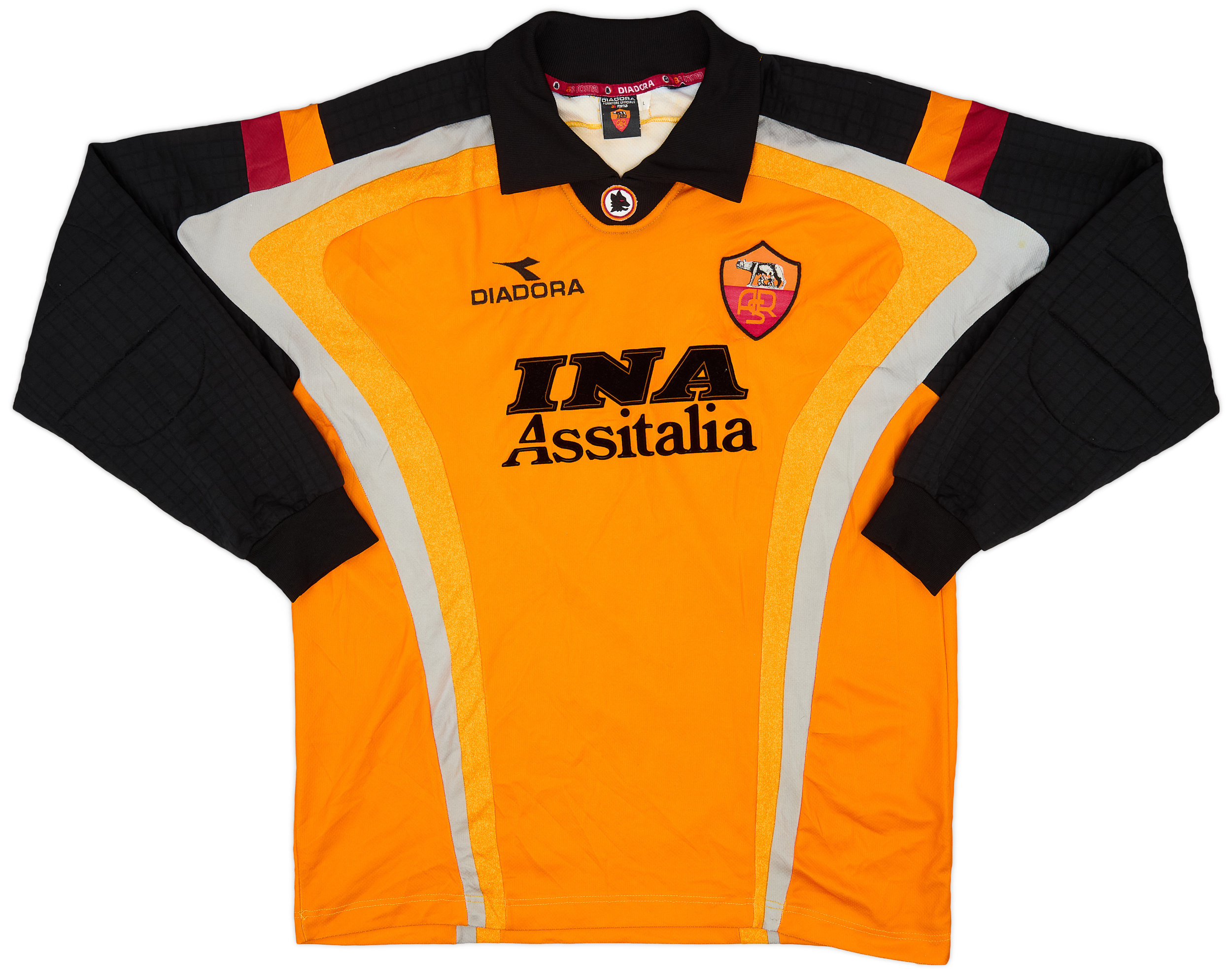 1998-99 Roma GK Shirt Konsel - 4/10 - ()