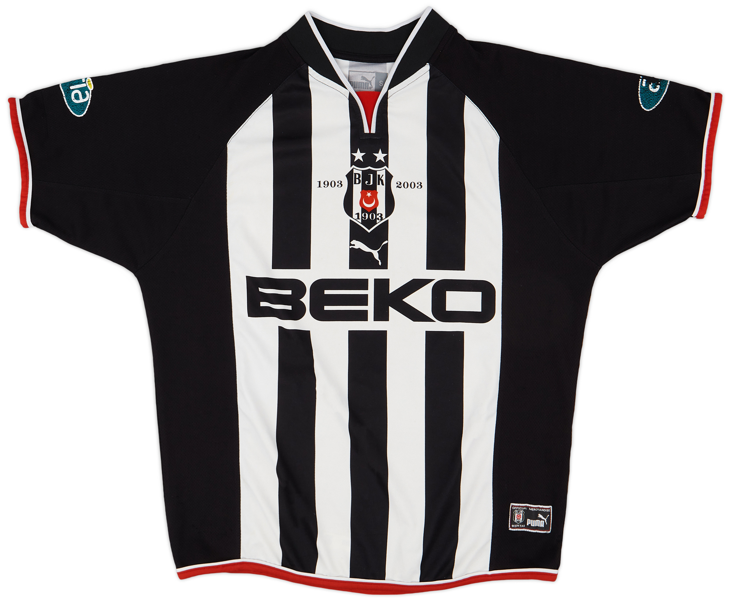 2002-03 Besiktas Away Shirt - 6/10 - ()