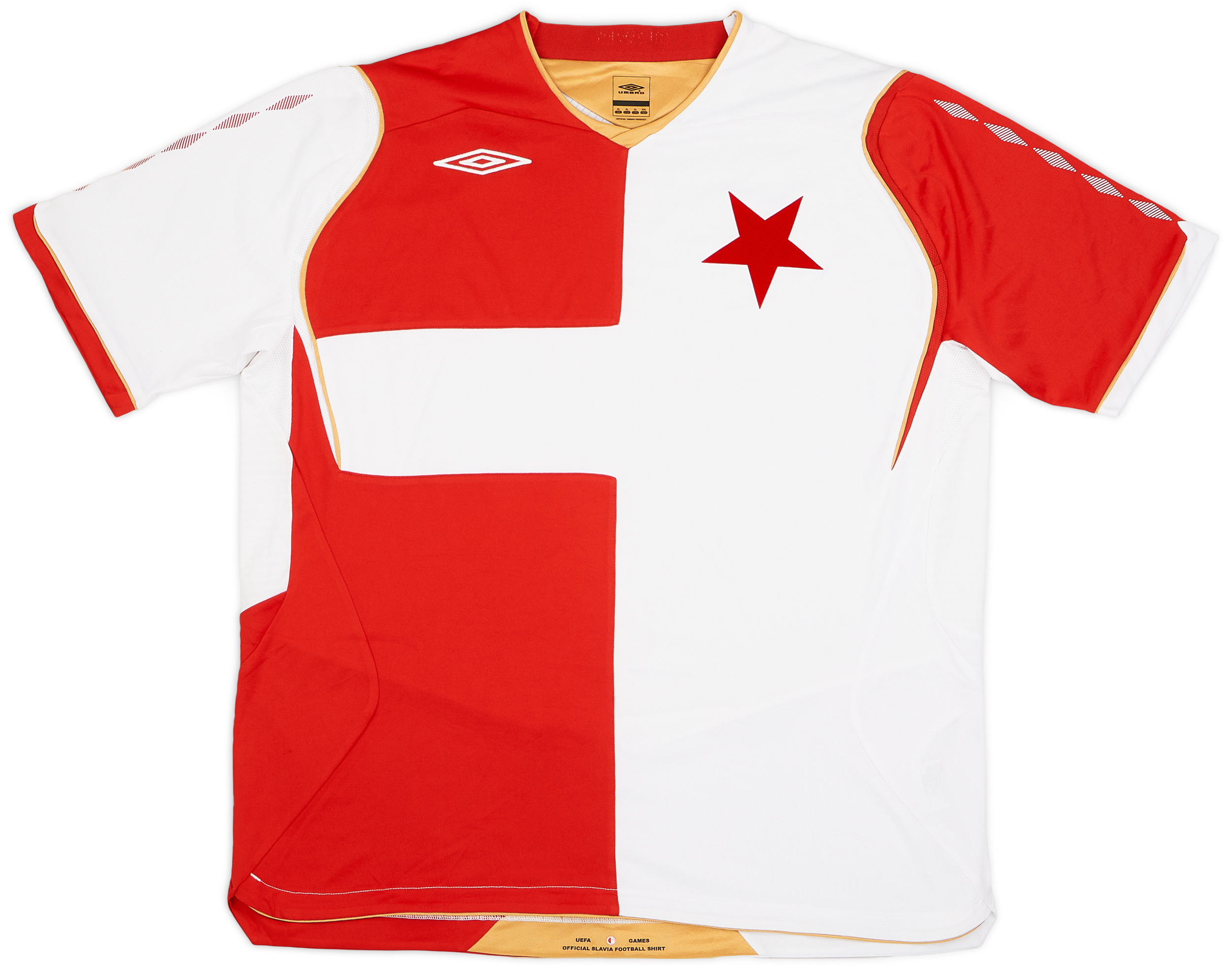 2008-09 Slavia Prague Home Shirt - 9/10 - ()