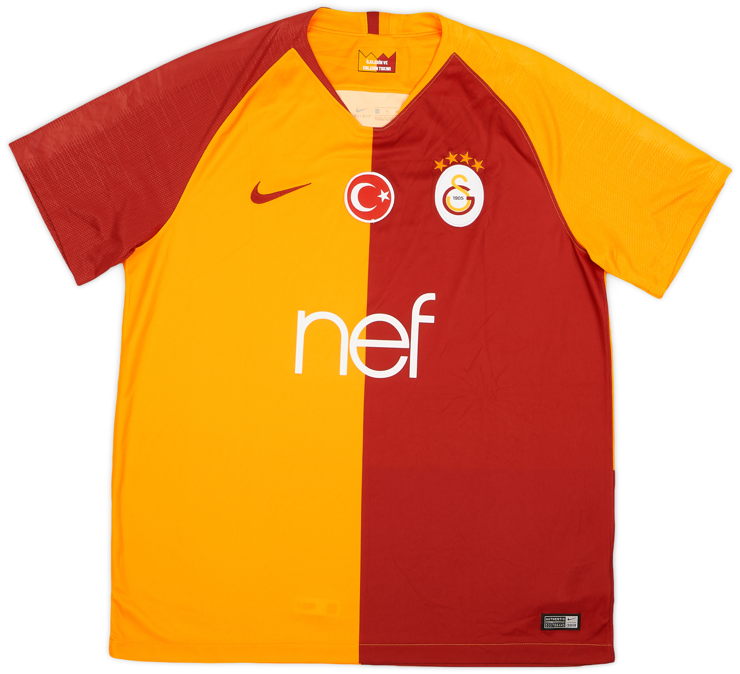 2018-19 Galatasaray Home Shirt - 9/10 - ()