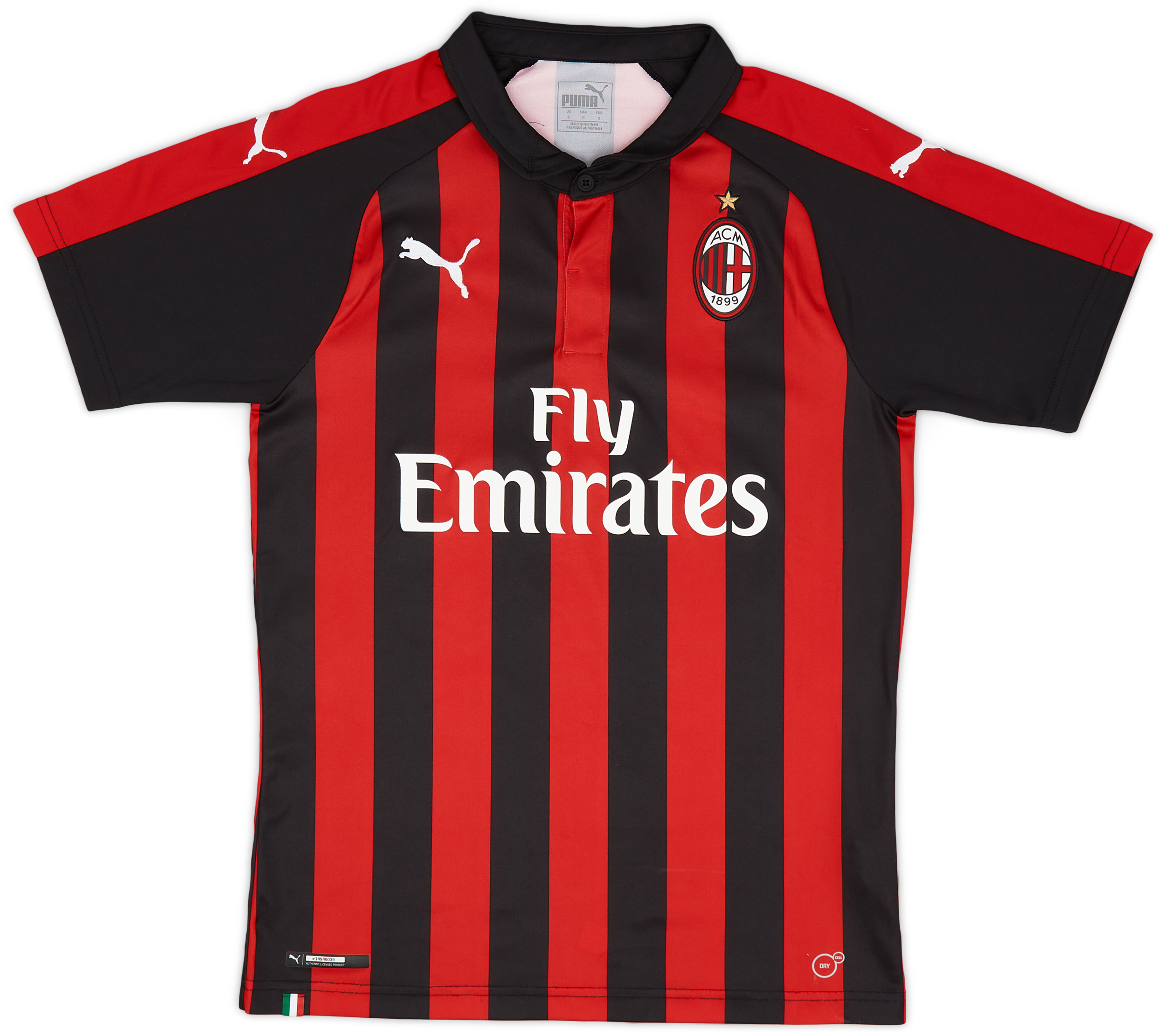 2018-19 AC Milan Home Shirt - 8/10 - ()
