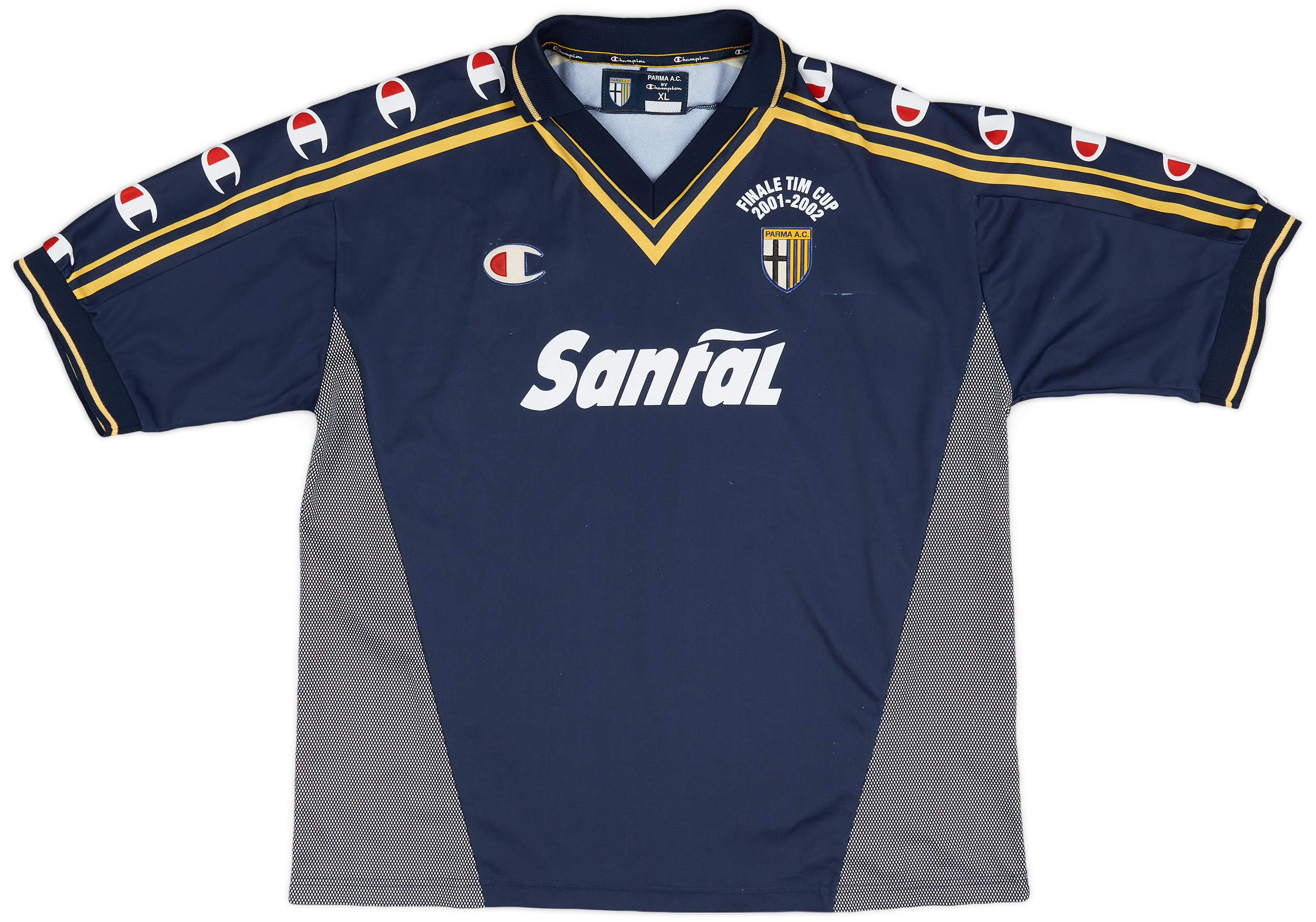 2000-01 Parma 'Signed' Third Shirt - 8/10 - ()