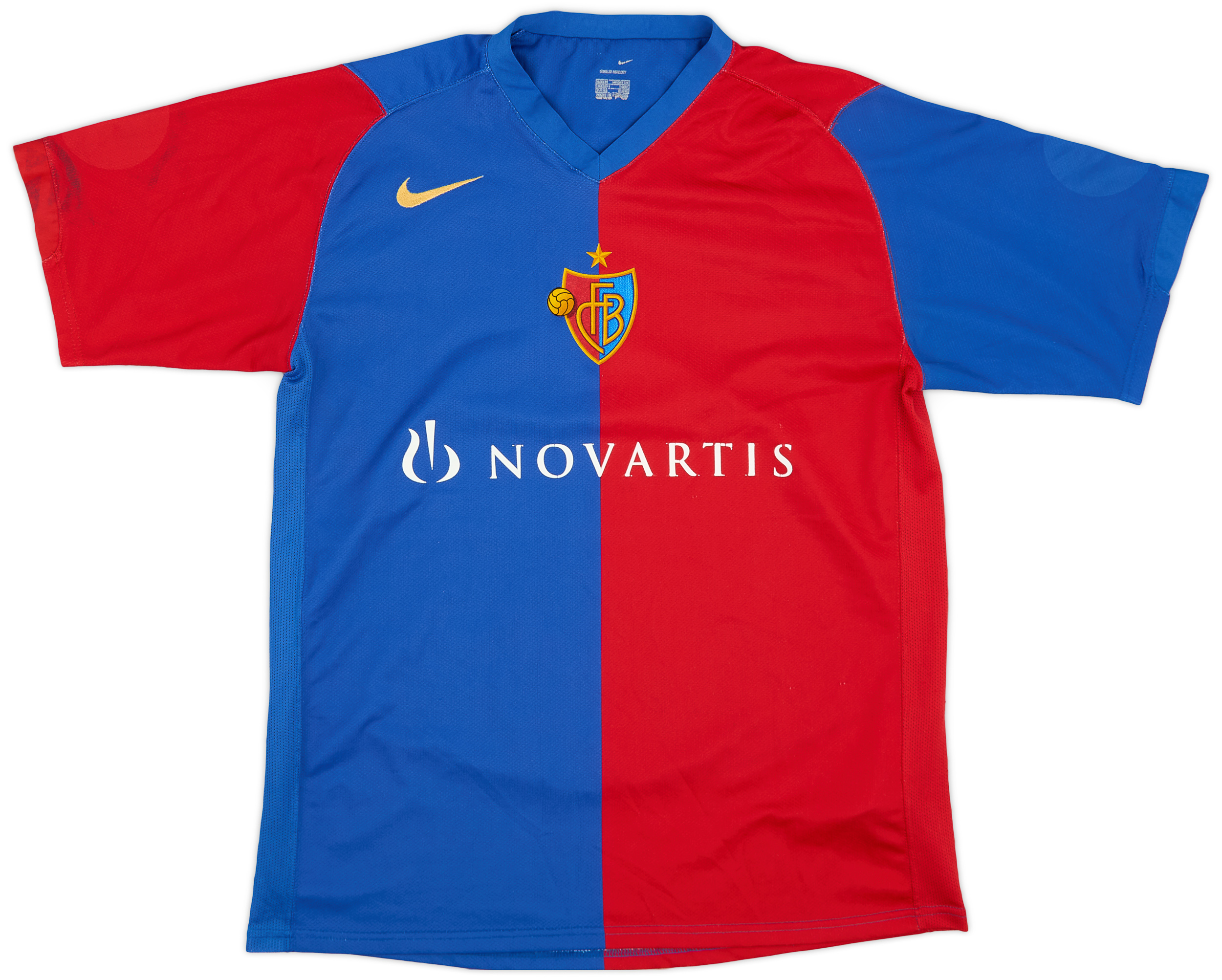 2006-08 FC Basel Home Shirt - 7/10 - ()