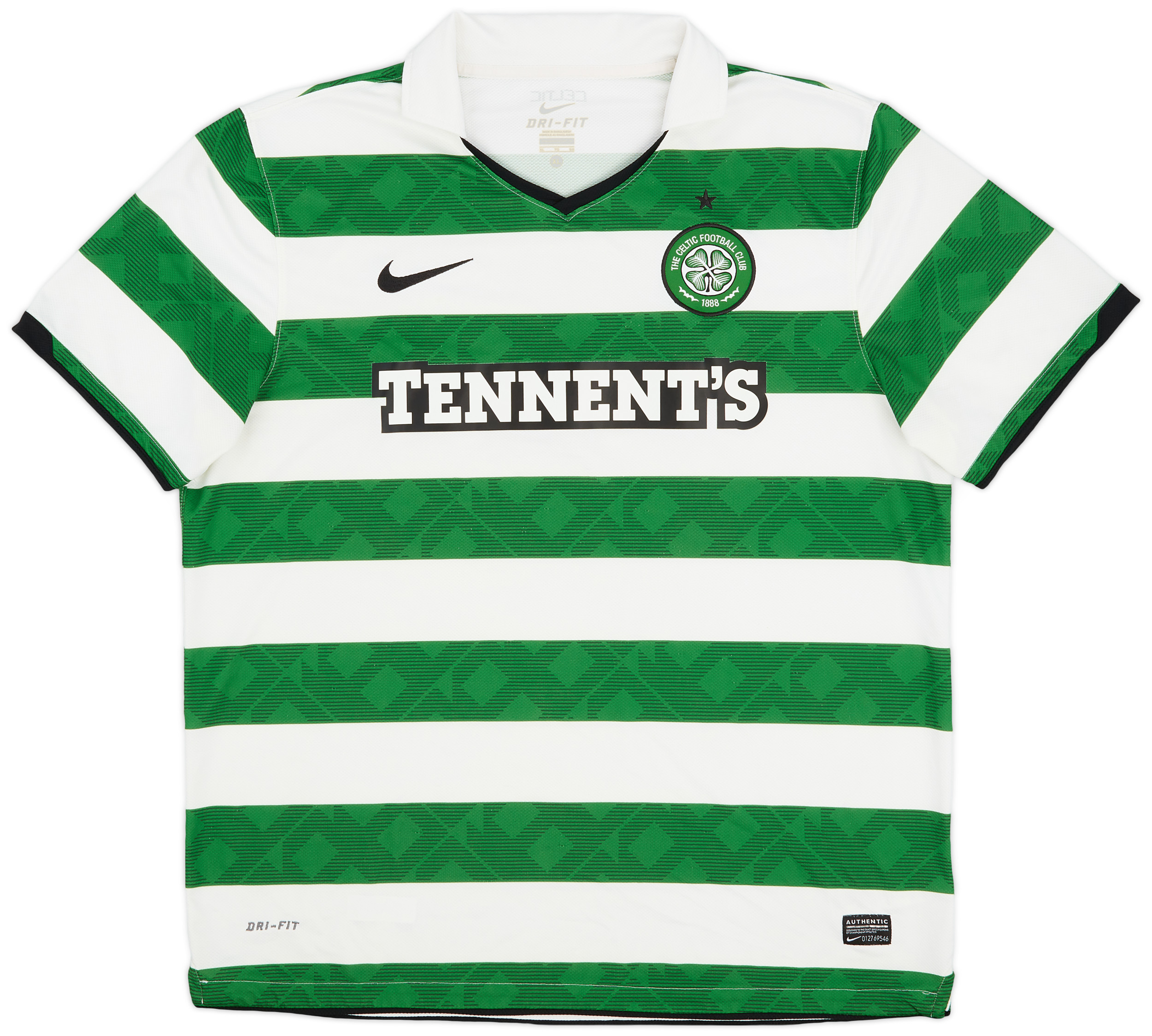 2010-12 Celtic Home Shirt - 8/10 - ()