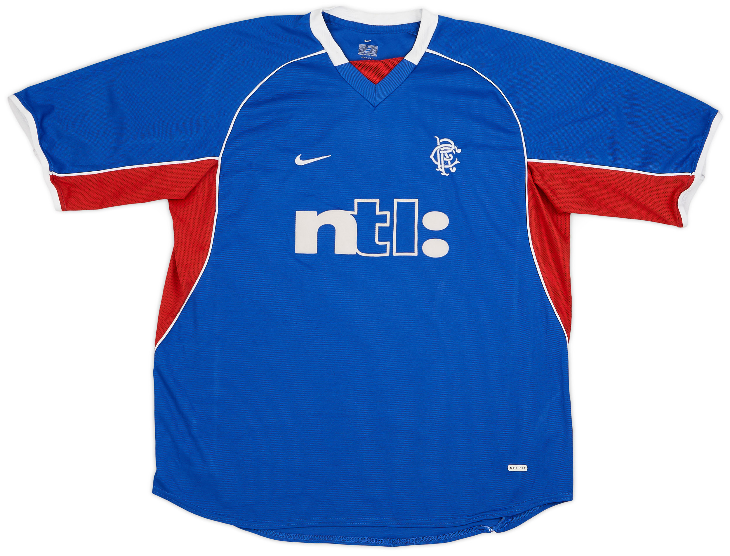 2001-02 Rangers Home Shirt - 9/10 - ()