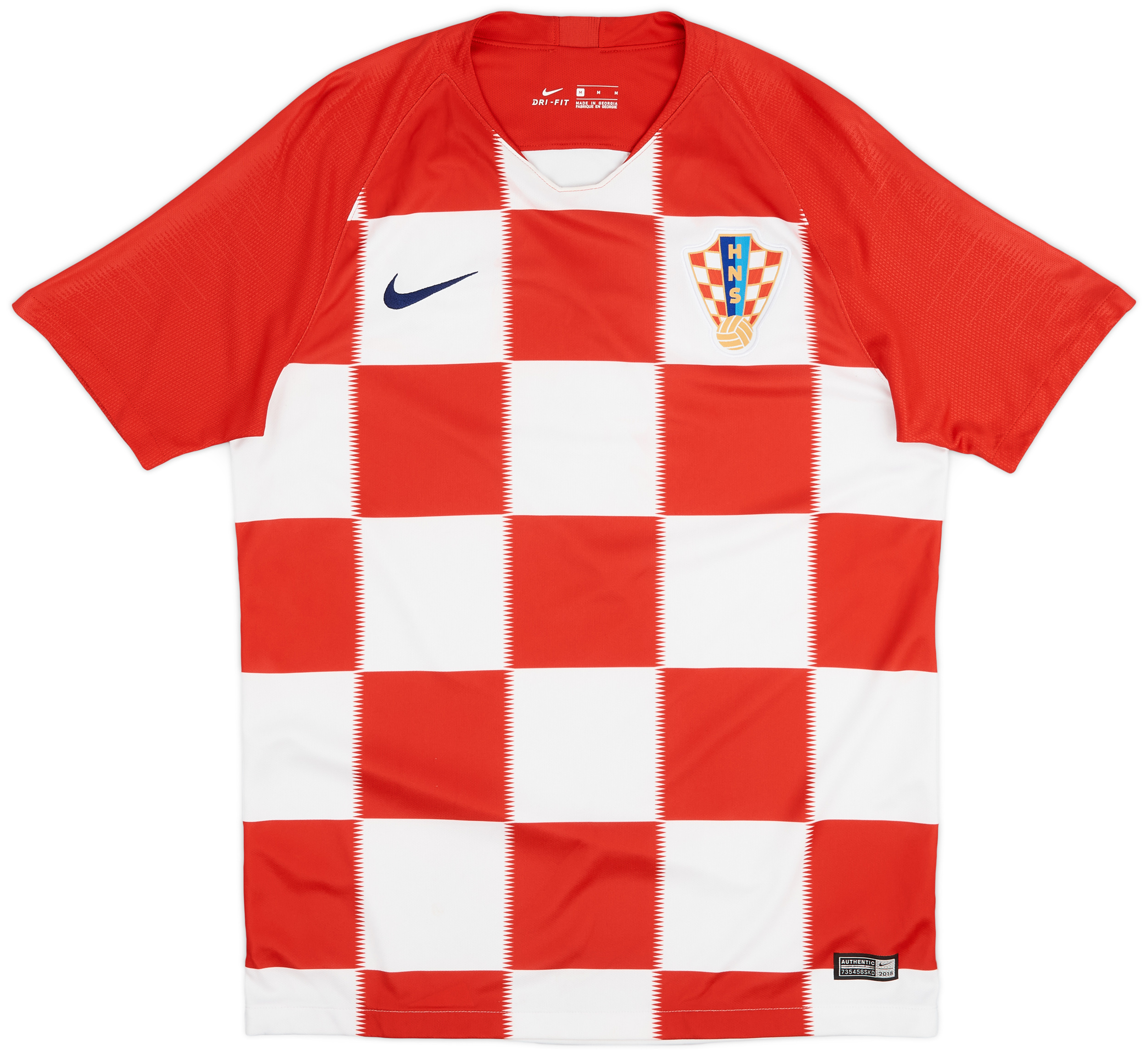 2018-19 Croatia Home Shirt - 7/10 - ()