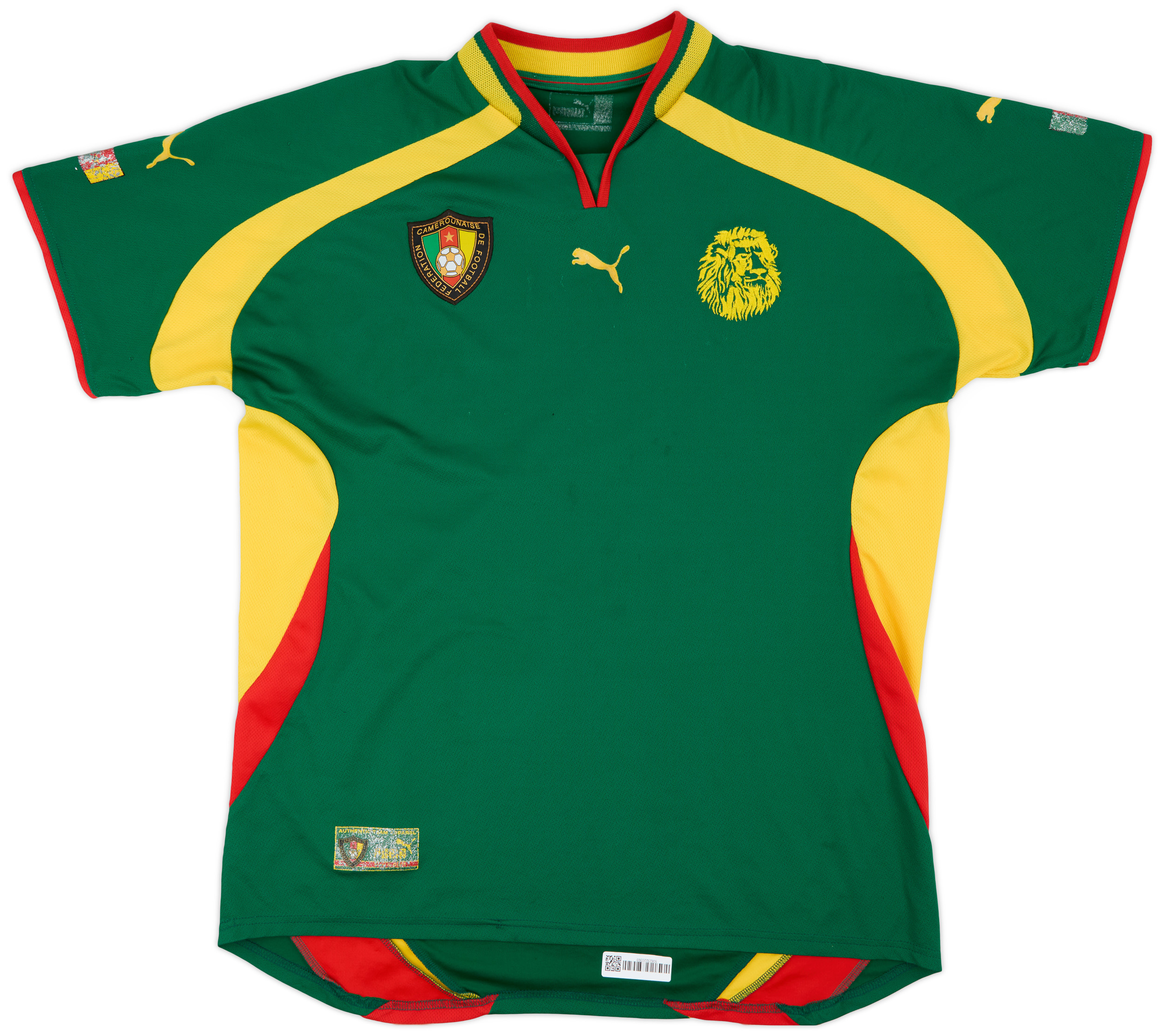 2000-02 Cameroon Home Shirt - 6/10 - ()