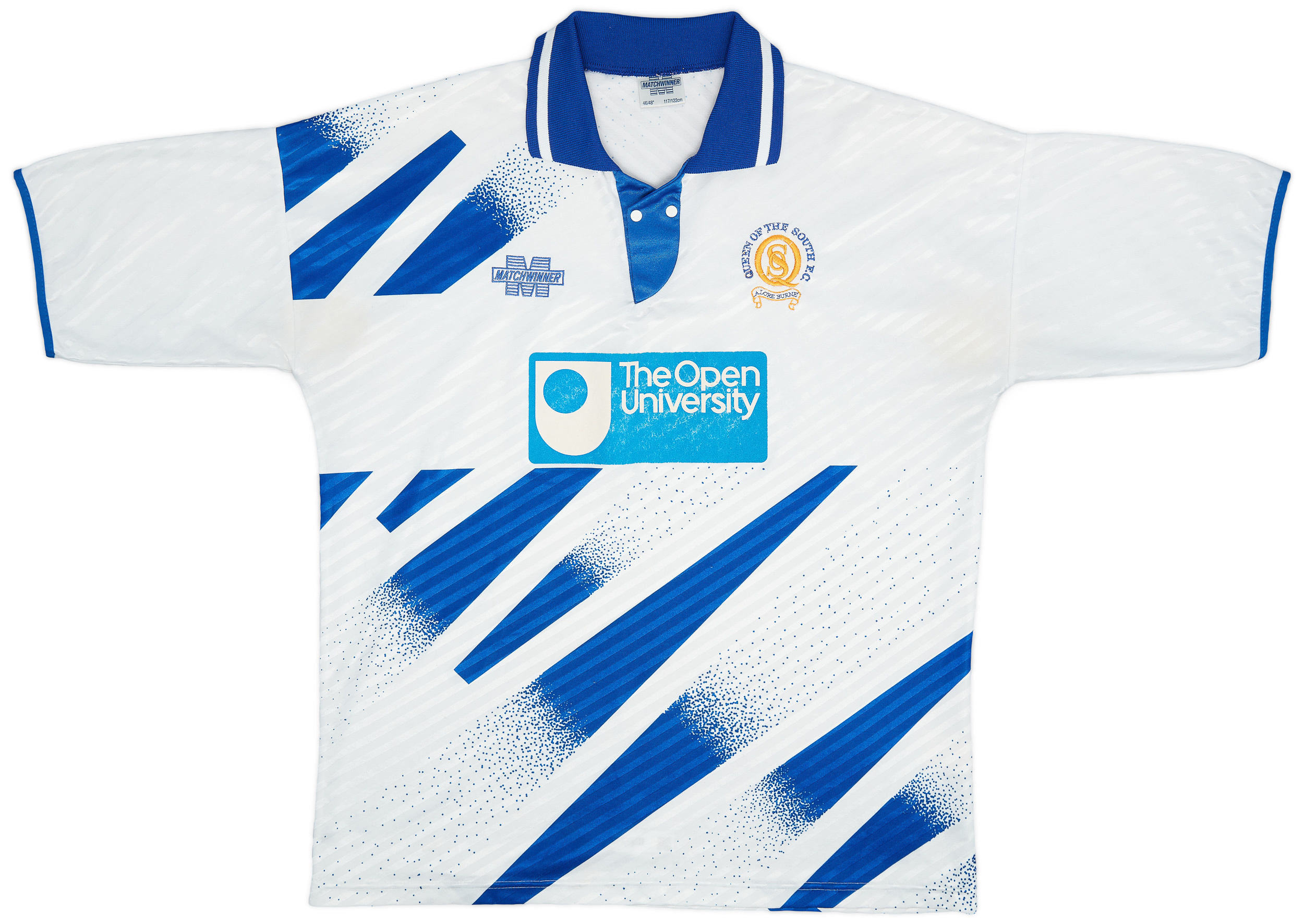 1995-96 Queen of the South Home Shirt - 8/10 - ()