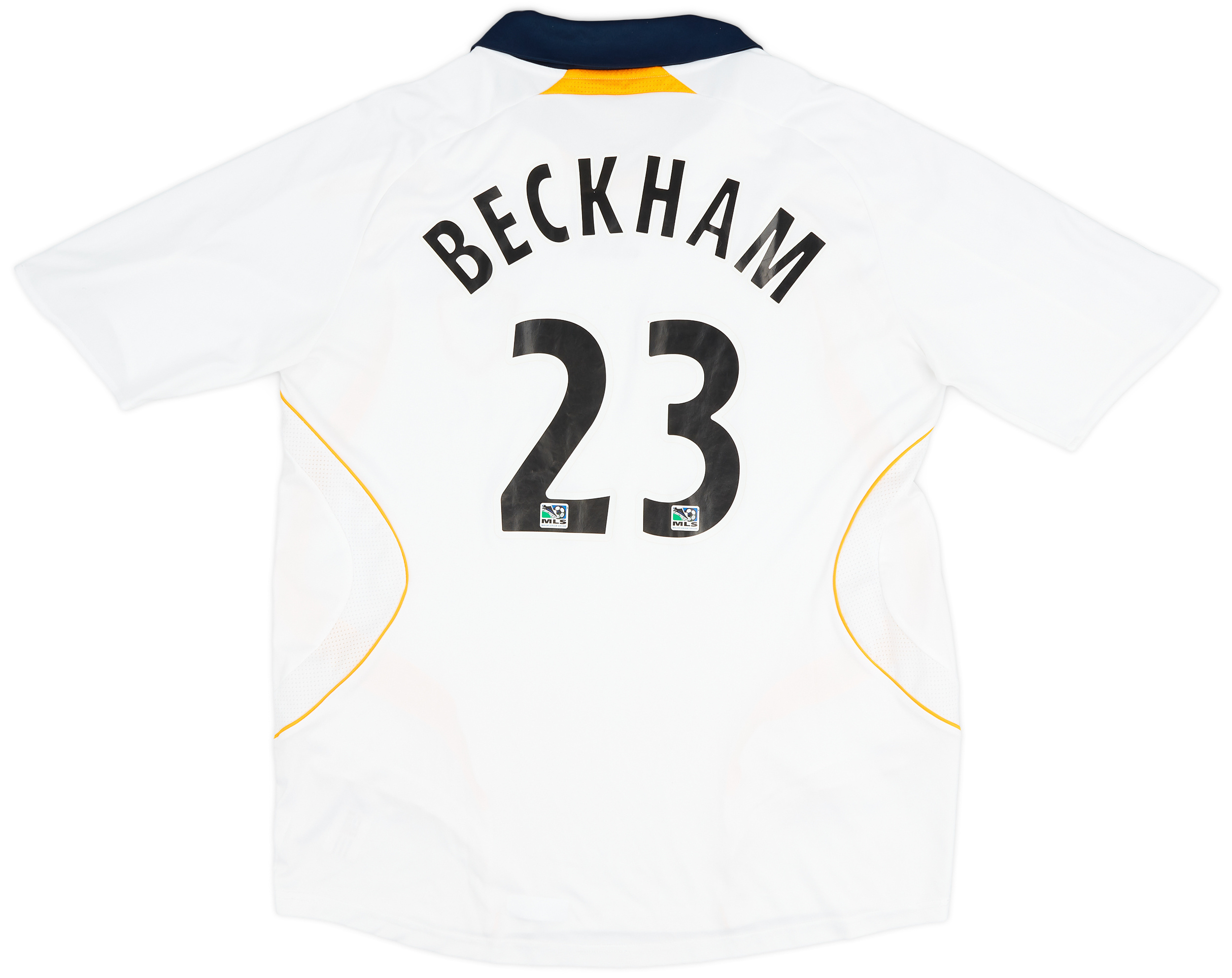 2007-08 LA Galaxy Home Shirt Beckham #23 - 6/10 - ()