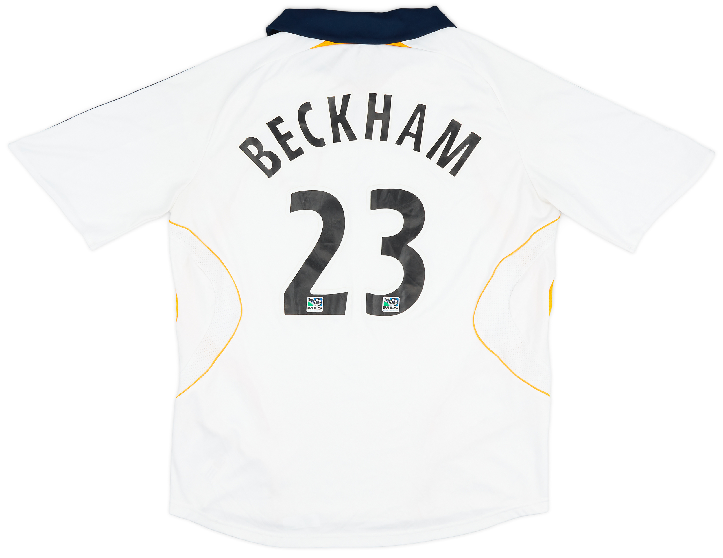 2007-08 LA Galaxy Home Shirt Beckham #23 - 5/10 - ()