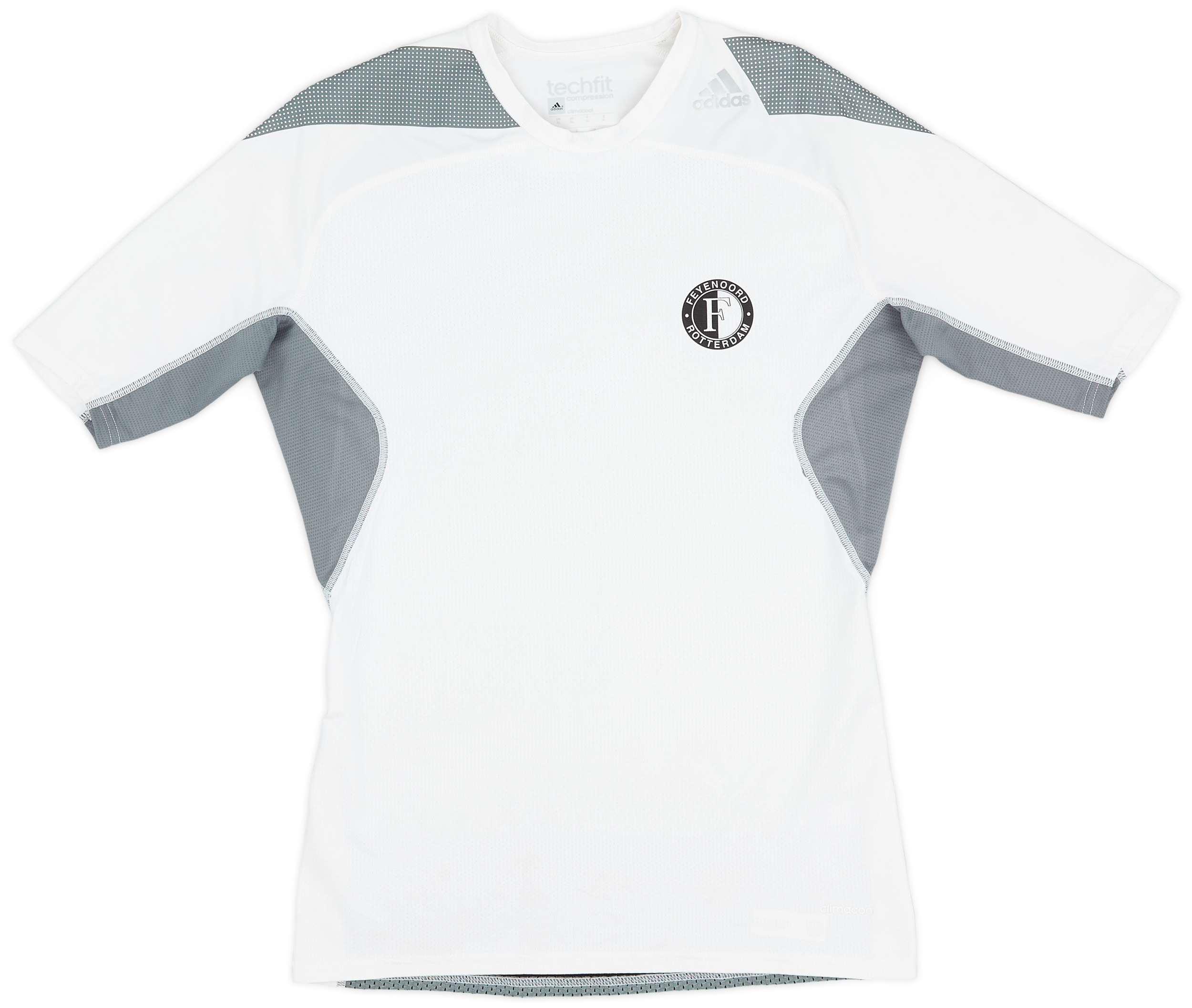2014-15 Feyenoord adidas Techfit Baselayer Shirt - 8/10 - ()