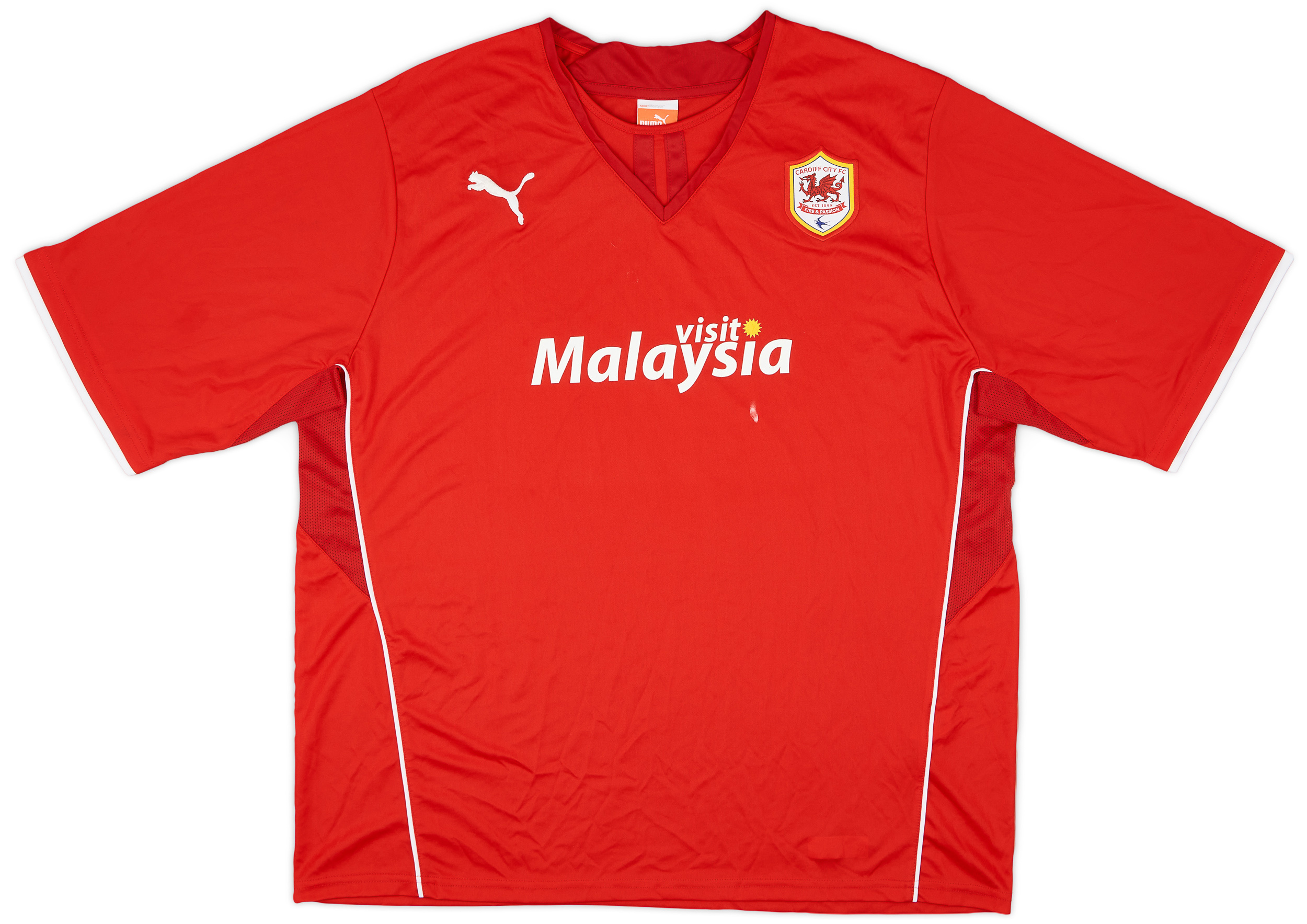 2013-14 Cardiff City Home Shirt - 7/10 - ()