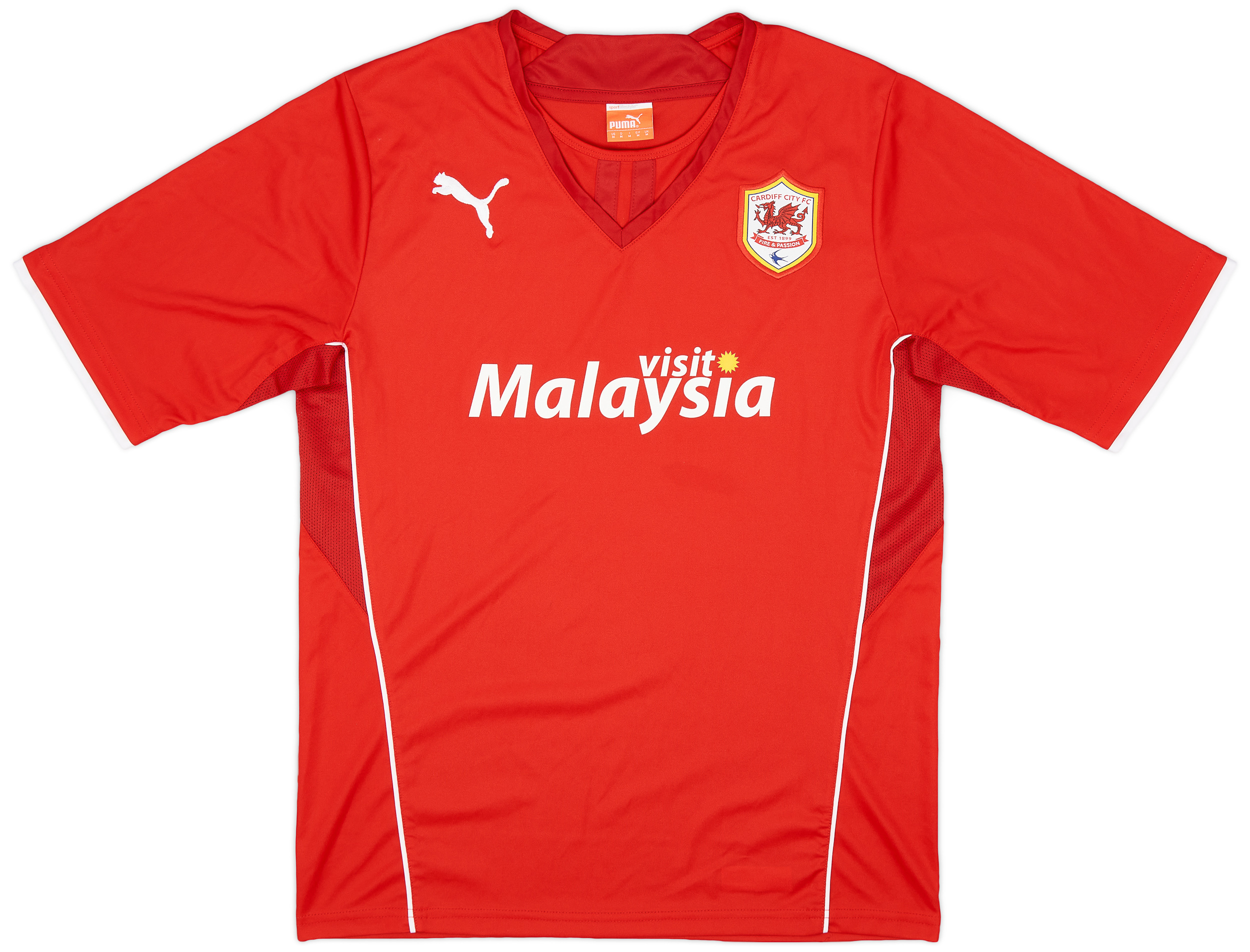 2013-14 Cardiff City Home Shirt - 9/10 - ()
